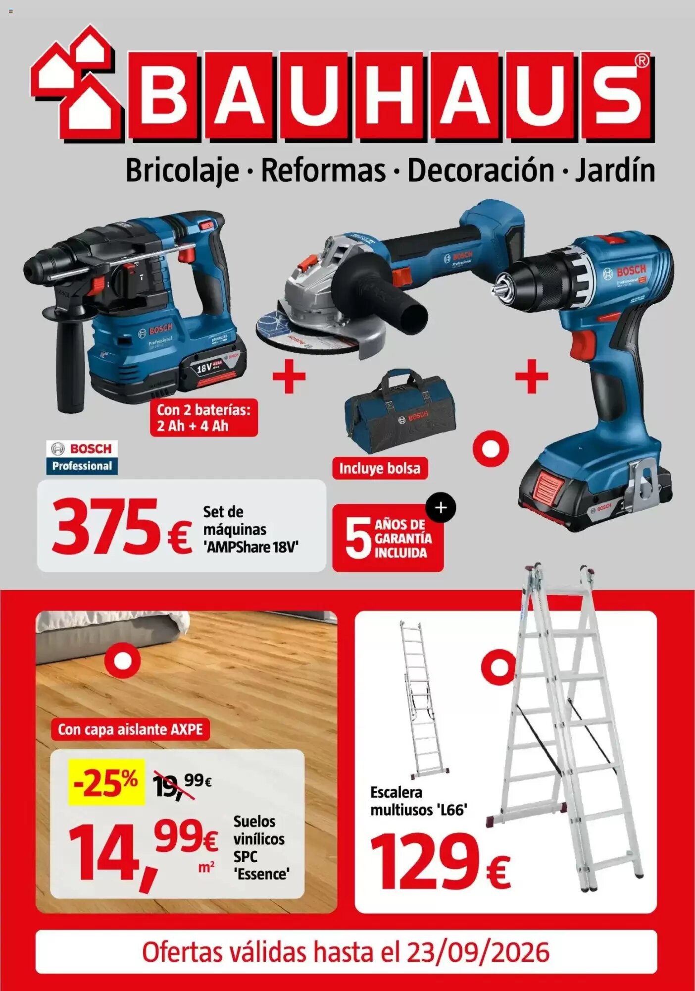 Folleto promocional de Atrapamuebles válido desde el 25/08/2026 - Página 1.