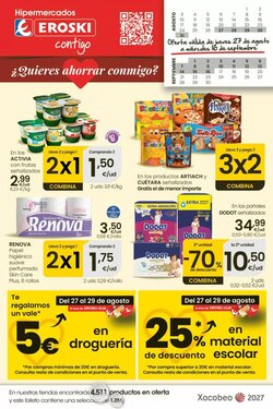 Folleto promocional de Leroy Merlin válido desde el 25/08/2026