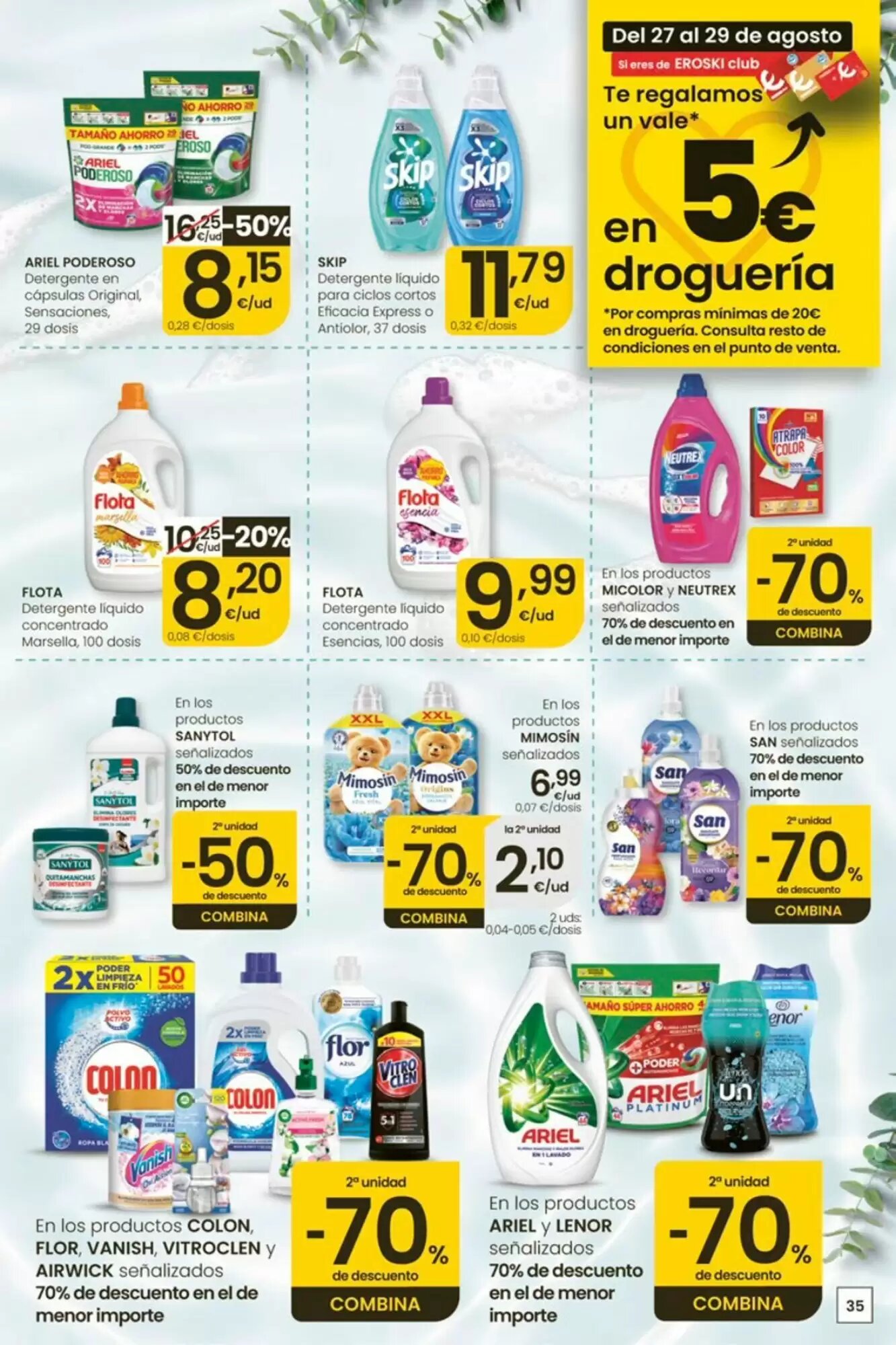 Folleto promocional de Leroy Merlin válido desde el 25/08/2026 - Página 35.