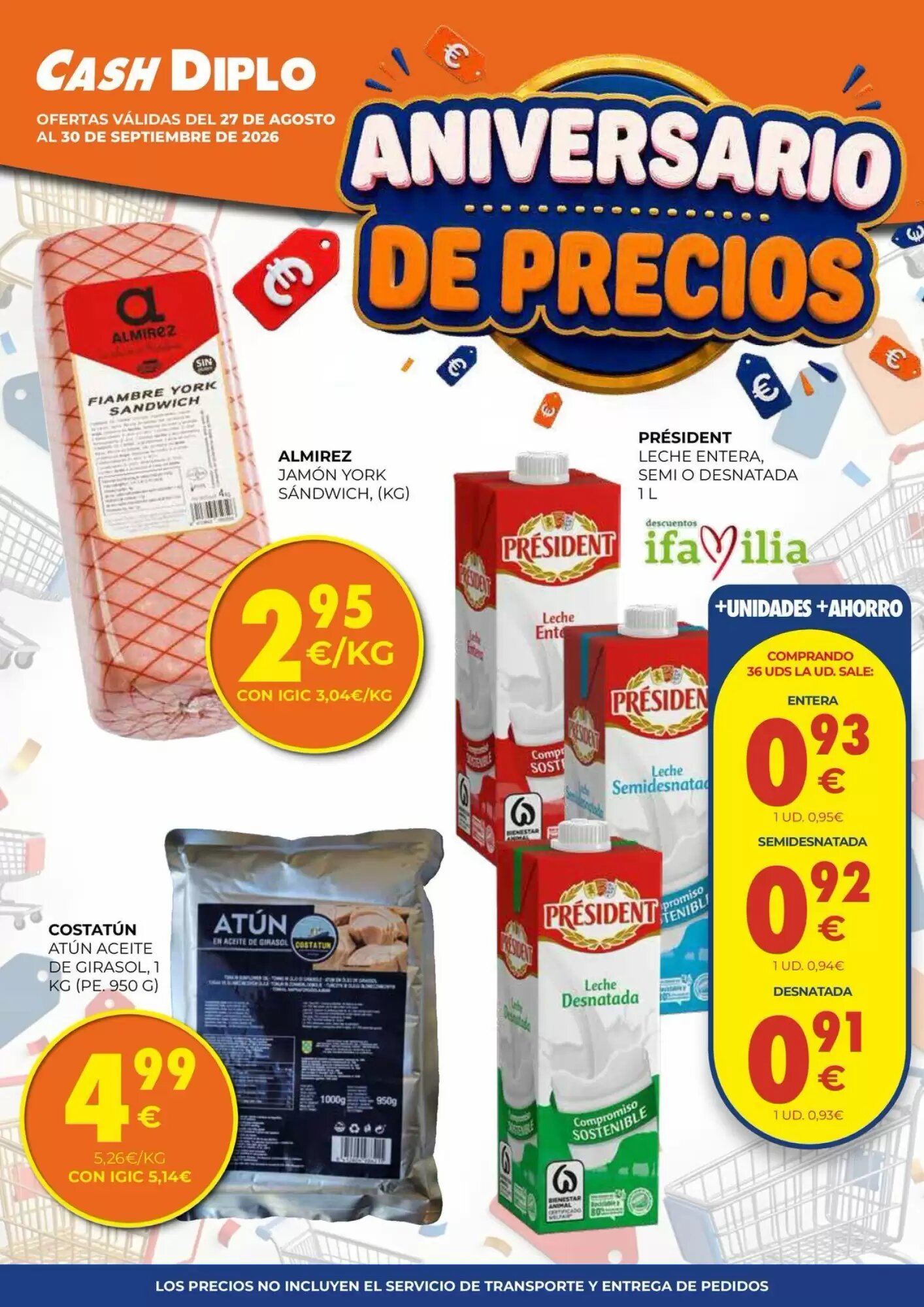 Folleto promocional de HiperDino válido desde el 25/08/2026 - Página 1.