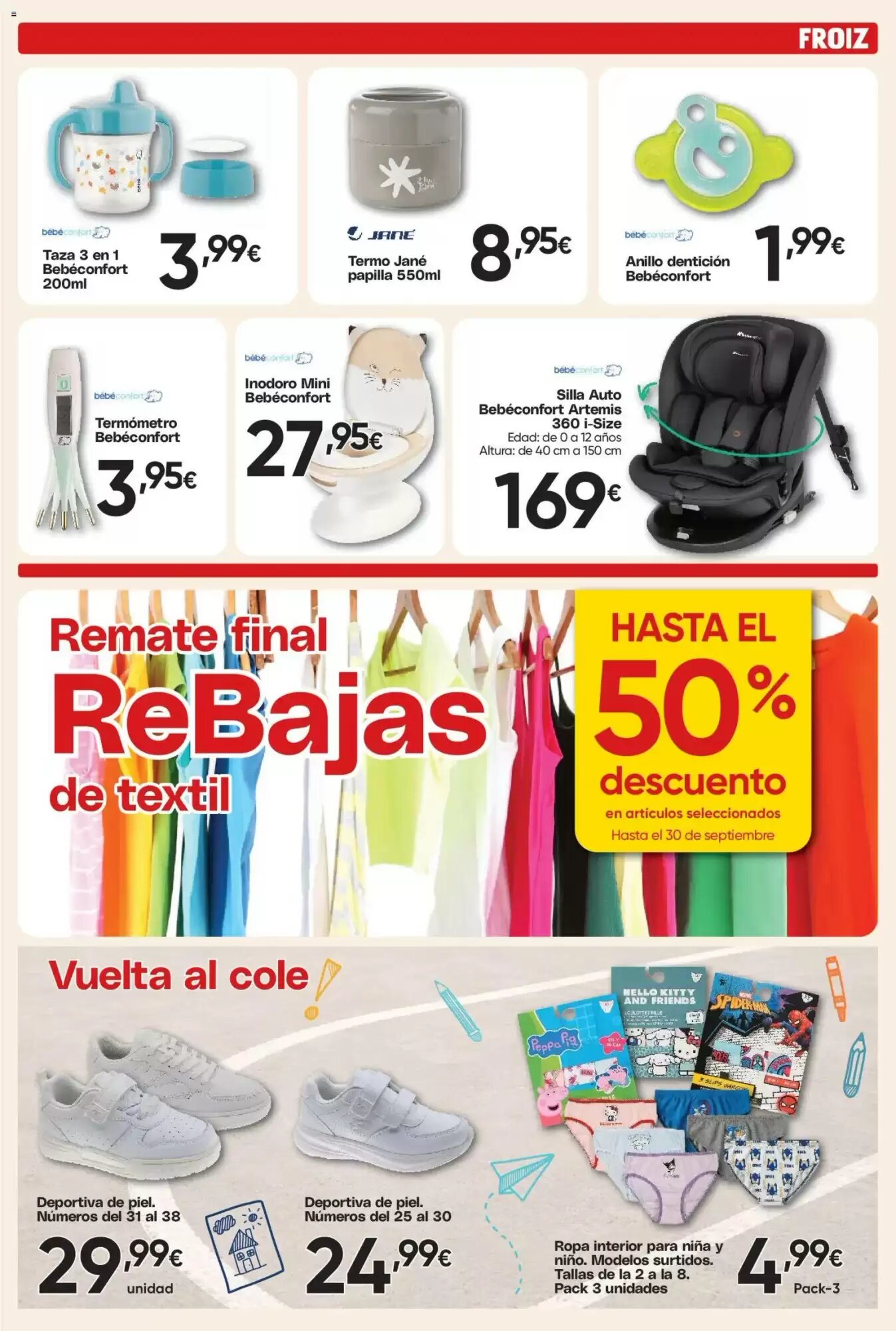 Folleto promocional de FROIZ válido desde el 26/08/2026 - Página 11.