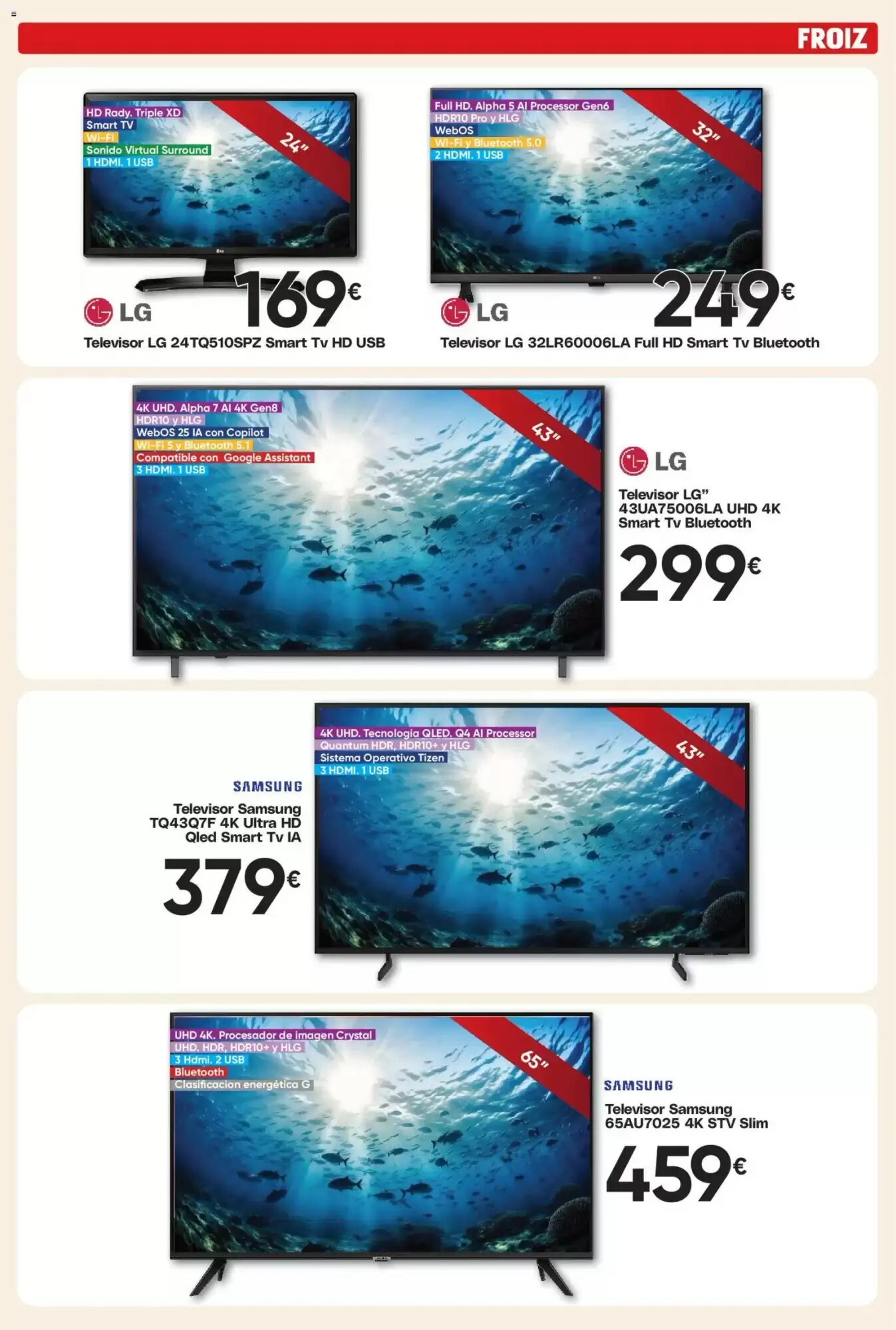 Folleto promocional de FROIZ válido desde el 26/08/2026 - Página 2.