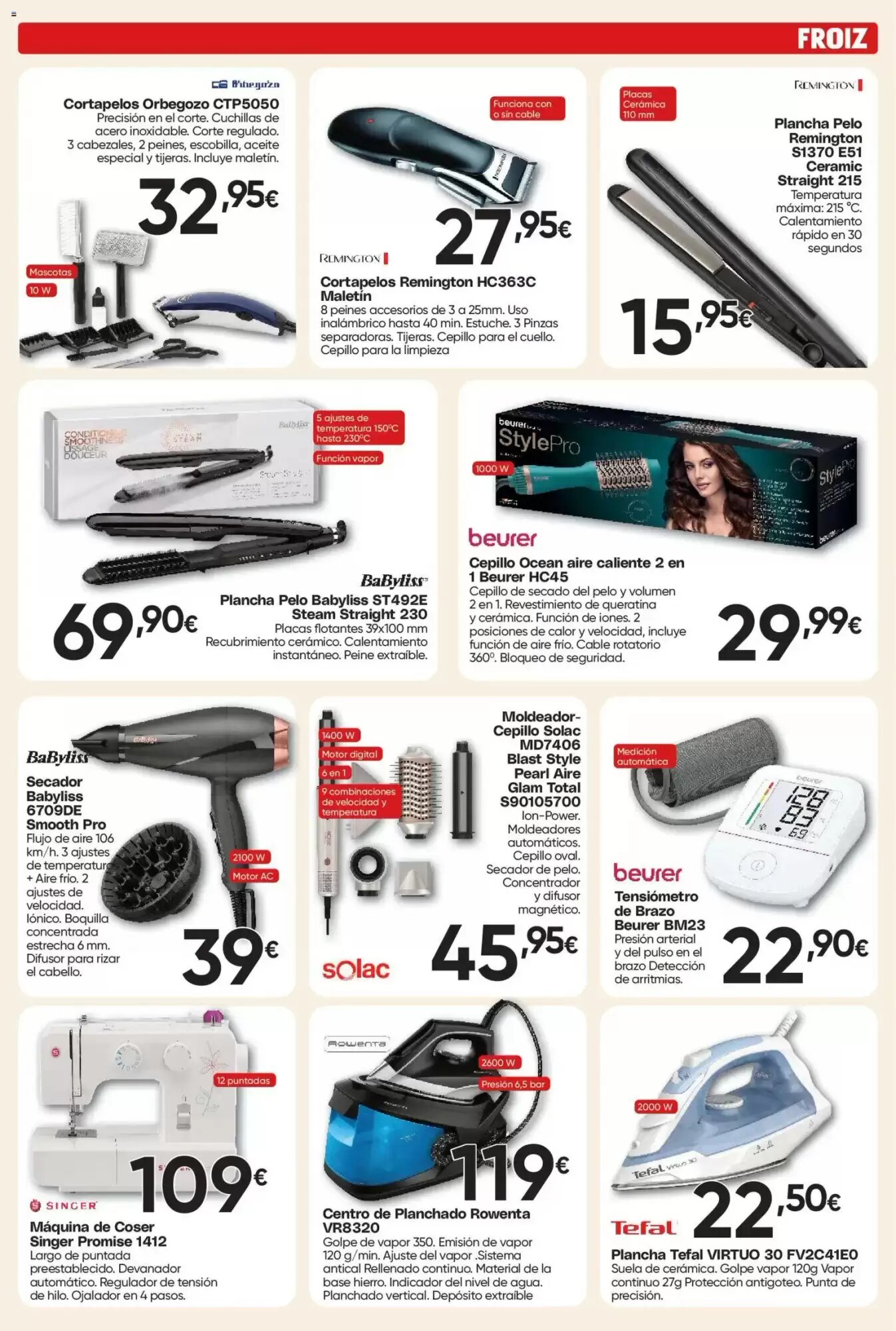 Folleto promocional de FROIZ válido desde el 26/08/2026 - Página 6.