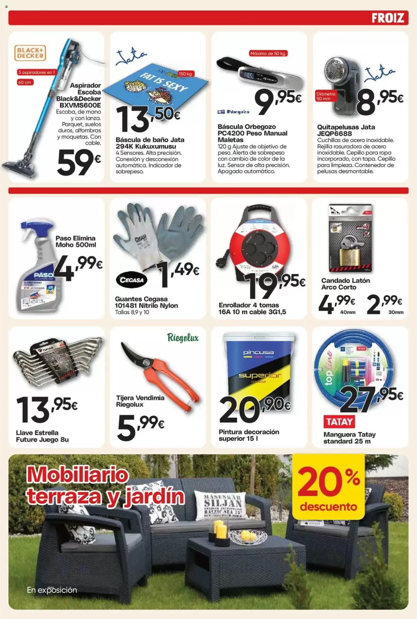 Folleto promocional de FROIZ válido desde el 26/08/2026 - Página 7.