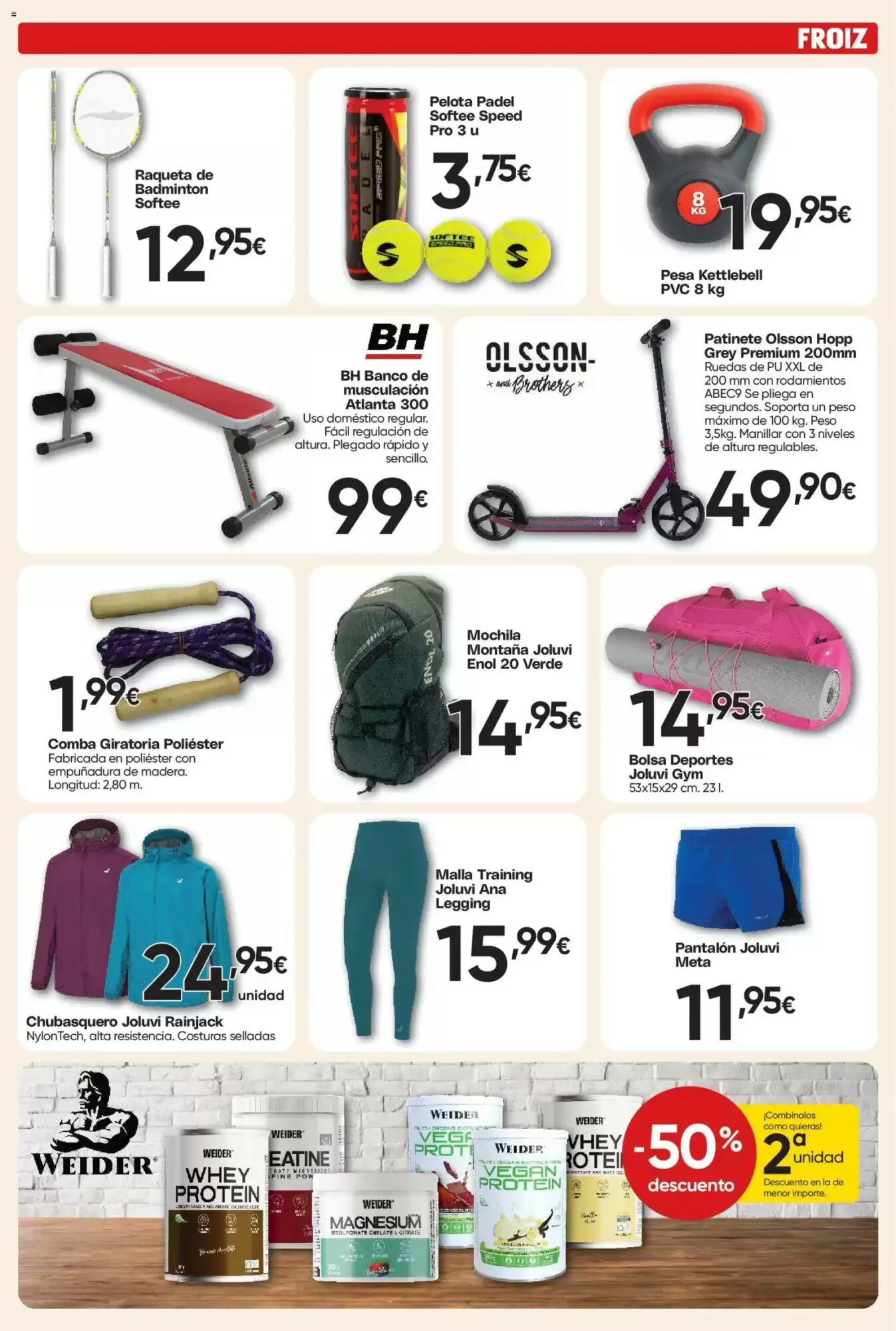 Folleto promocional de FROIZ válido desde el 26/08/2026 - Página 8.