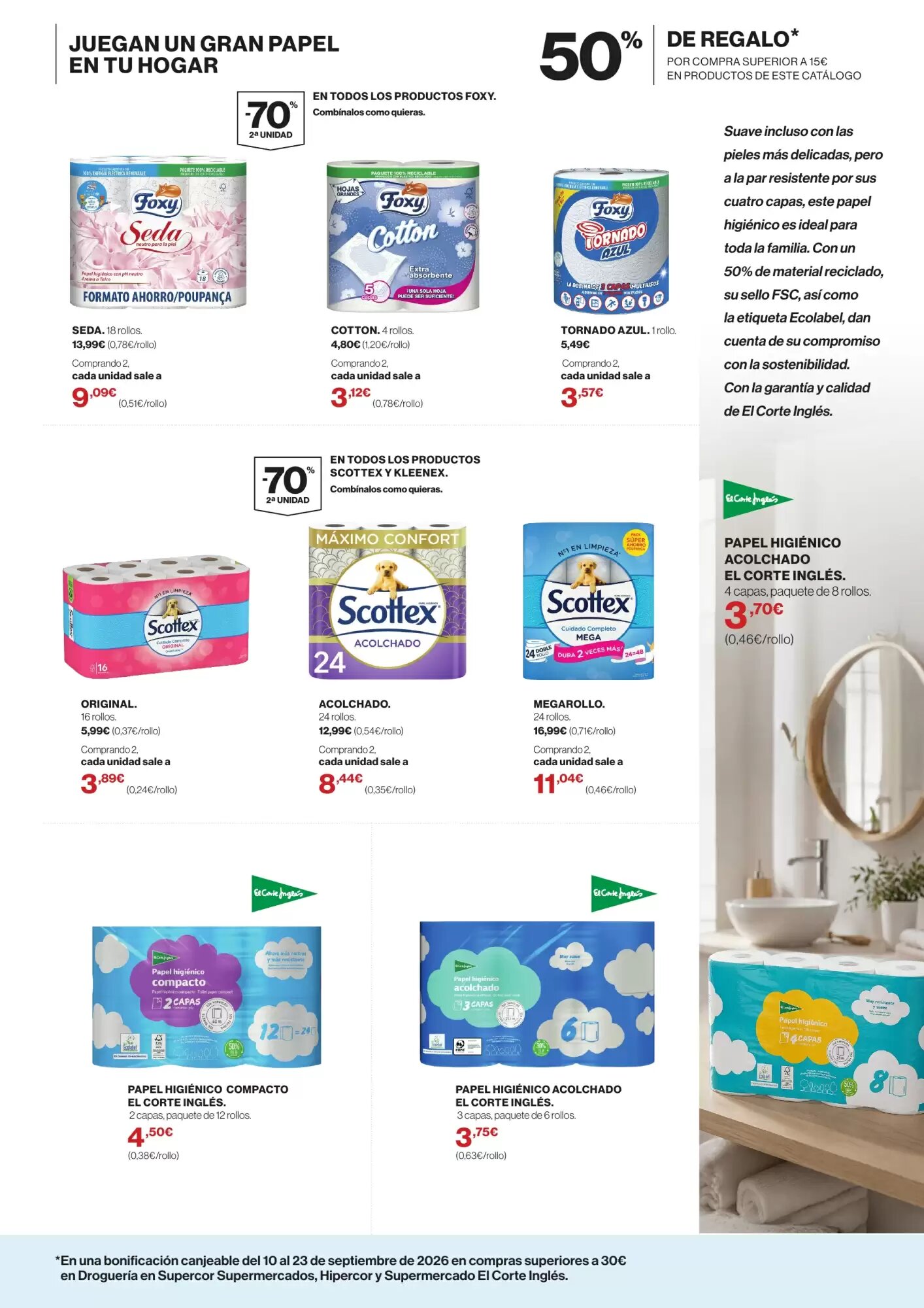 Folleto promocional de Supercor válido desde el 26/08/2026 - Página 7.