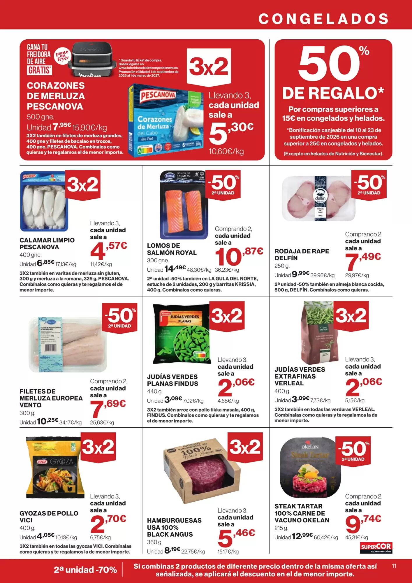 Folleto promocional de Supercor válido desde el 26/08/2026 - Página 11.