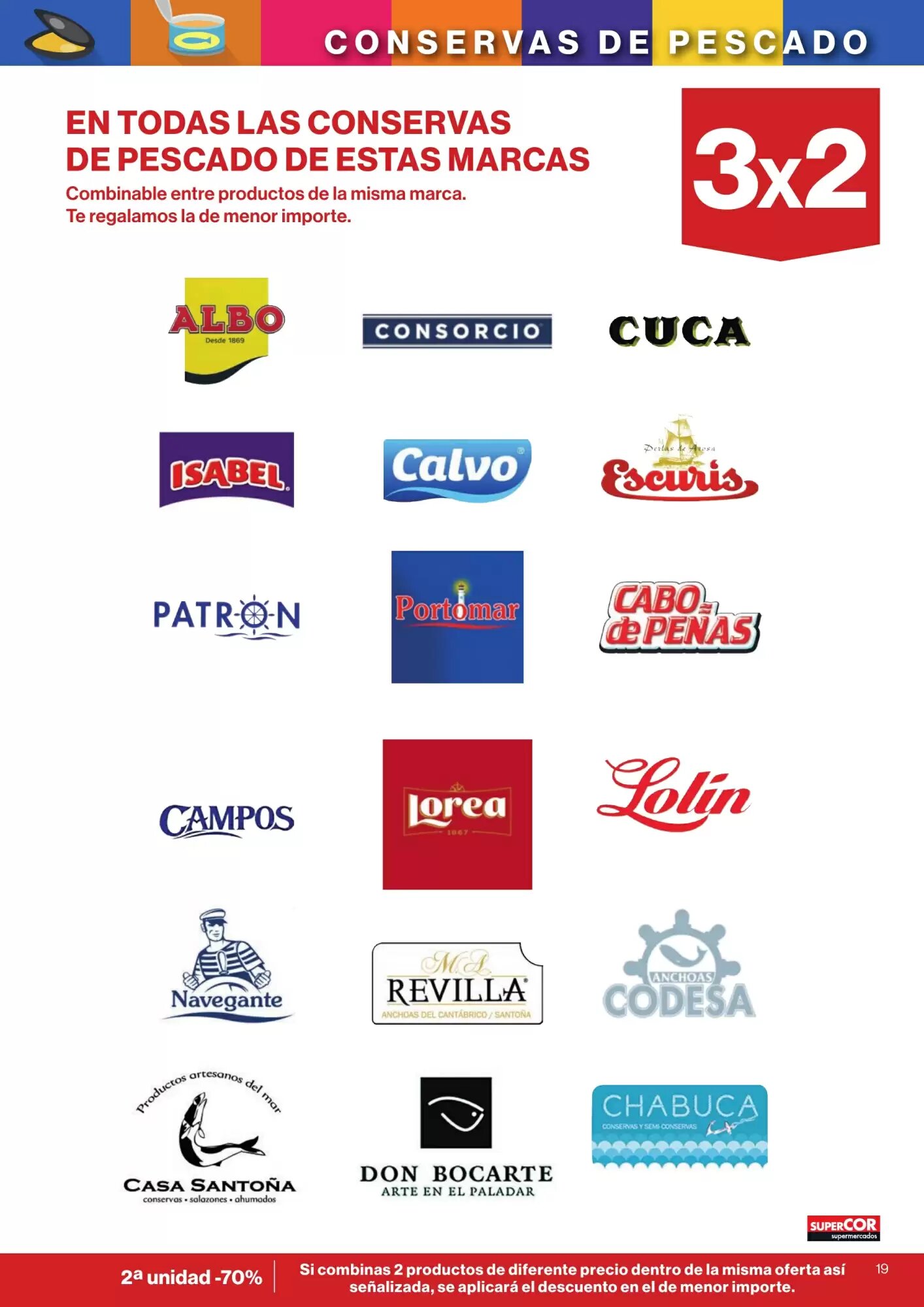 Folleto promocional de Supercor válido desde el 26/08/2026 - Página 19.