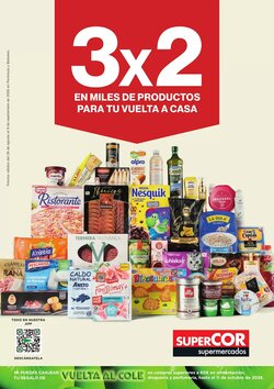 Folleto promocional de Supercor válido desde el 26/08/2026
