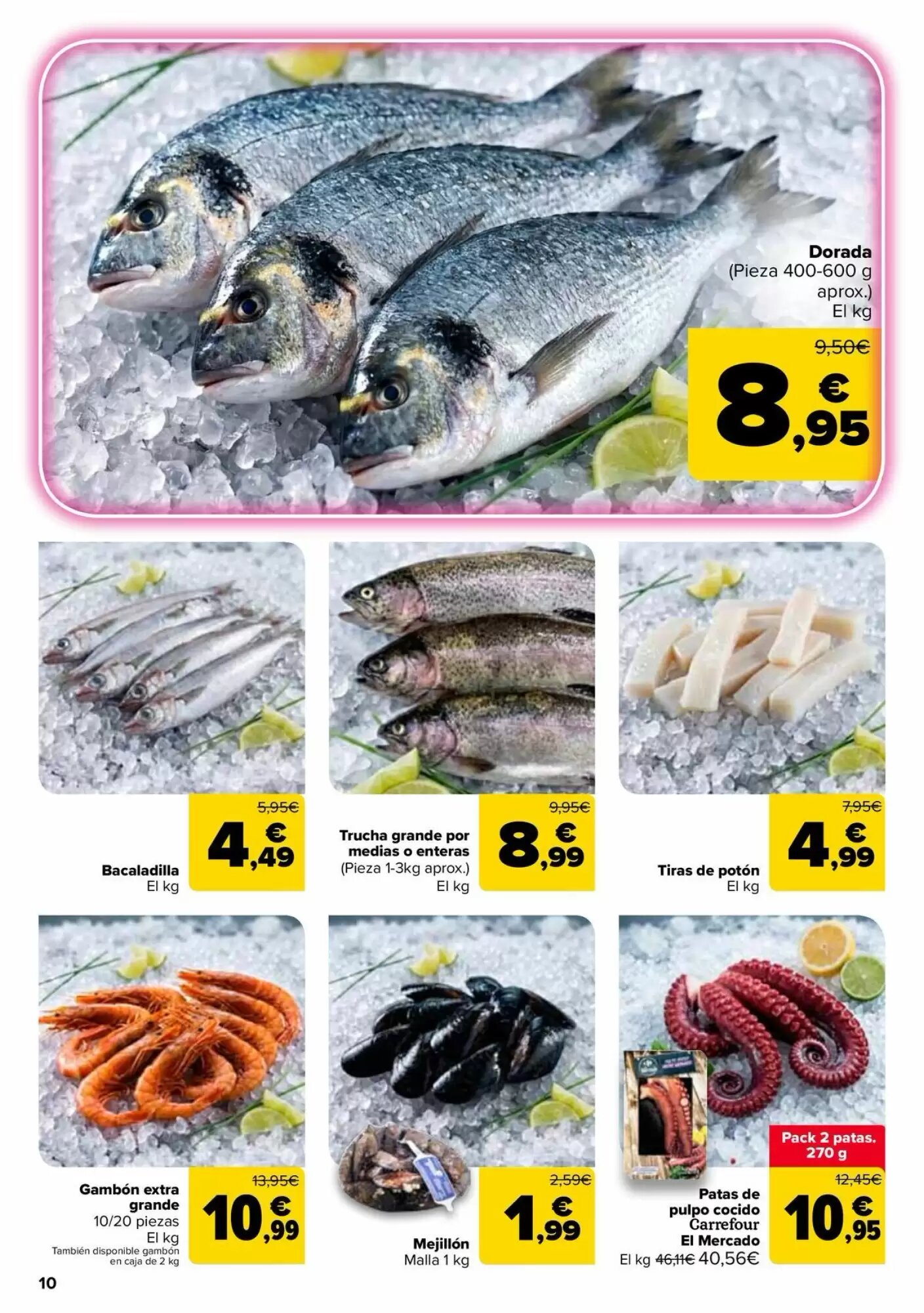 Folleto promocional de Carrefour válido desde el 26/08/2026 - Página 10.