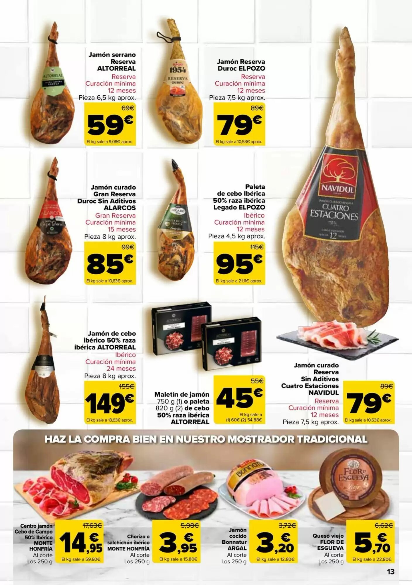 Folleto promocional de Carrefour válido desde el 26/08/2026 - Página 13.