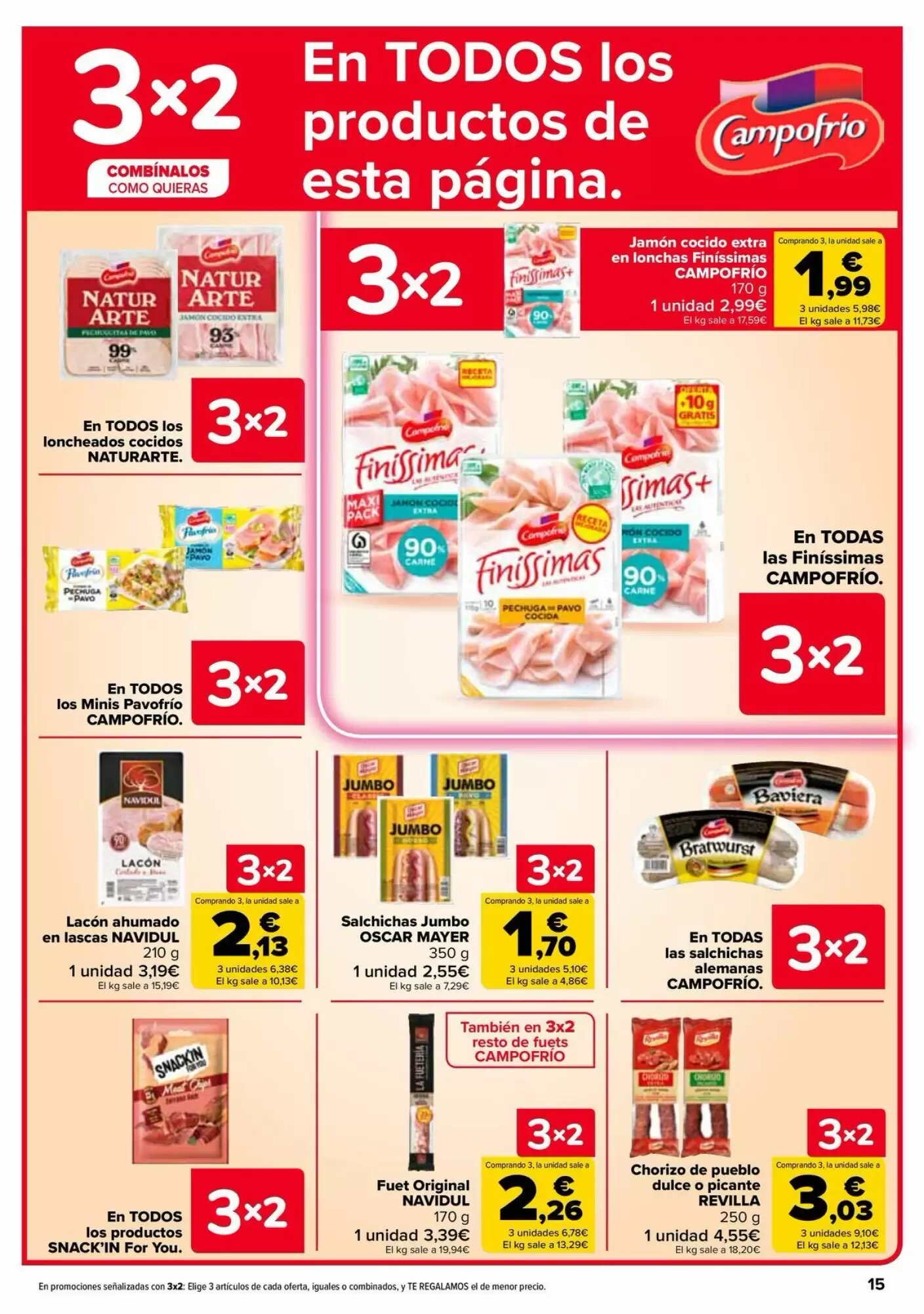 Folleto promocional de Carrefour válido desde el 26/08/2026 - Página 15.