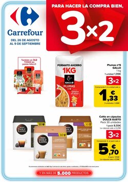 Folleto promocional de Carrefour válido desde el 26/08/2026