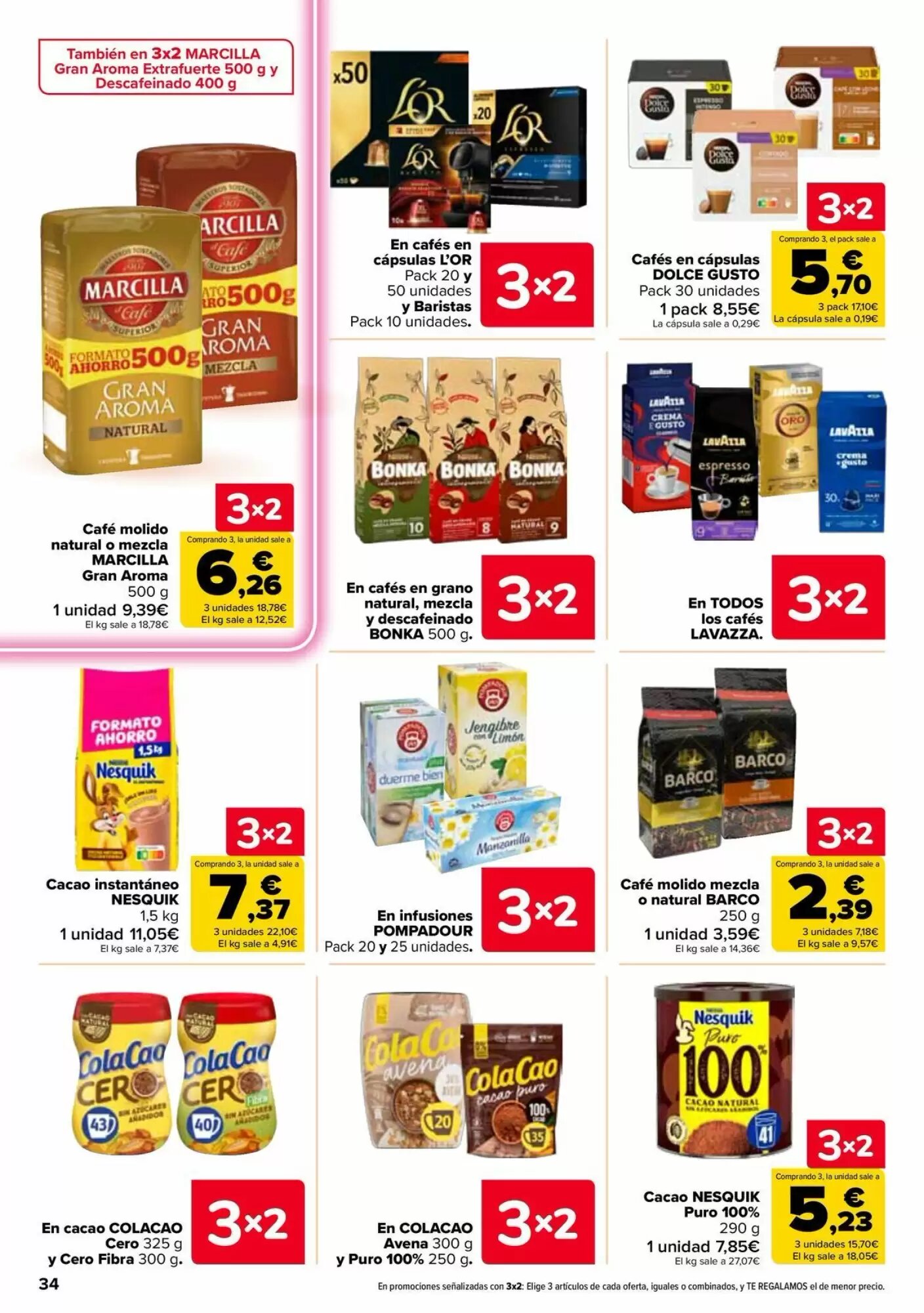 Folleto promocional de Carrefour válido desde el 26/08/2026 - Página 34.
