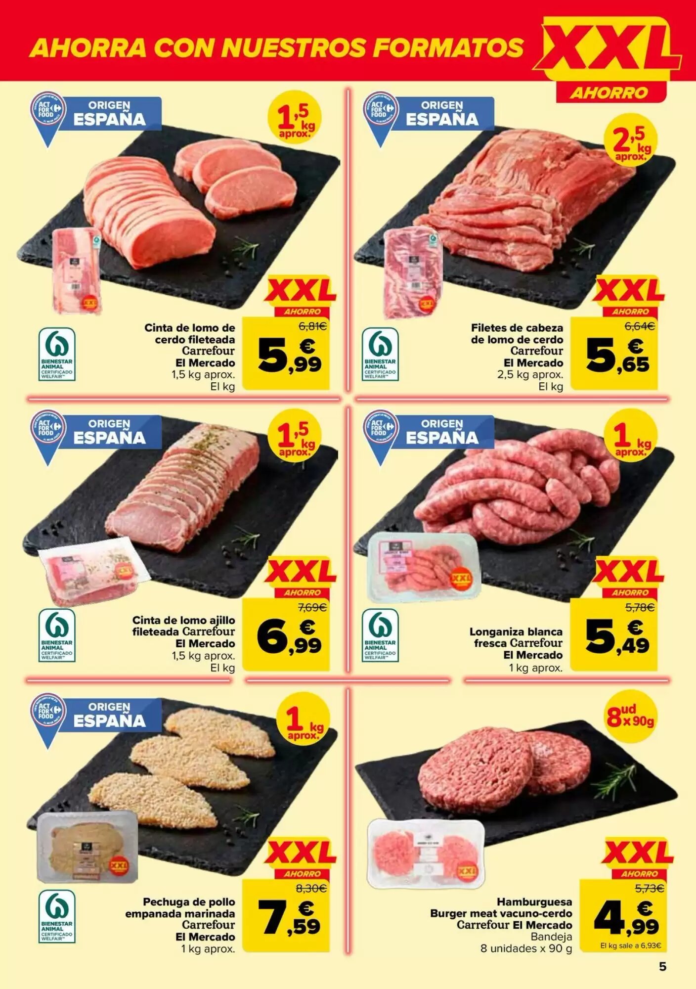 Folleto promocional de Carrefour válido desde el 26/08/2026 - Página 5.