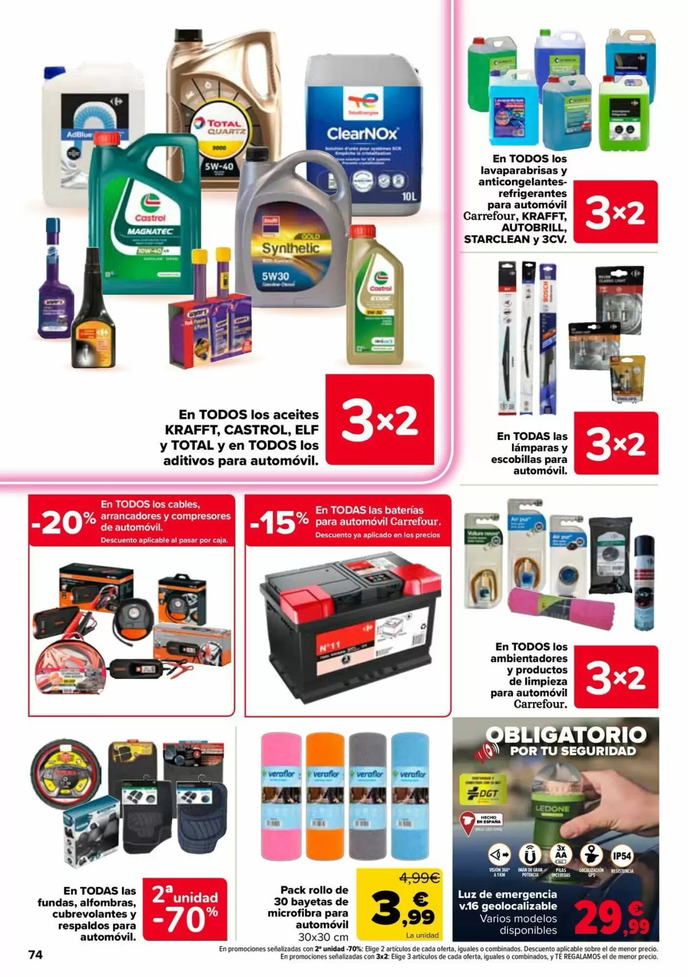 Folleto promocional de Carrefour válido desde el 26/08/2026 - Página 74.