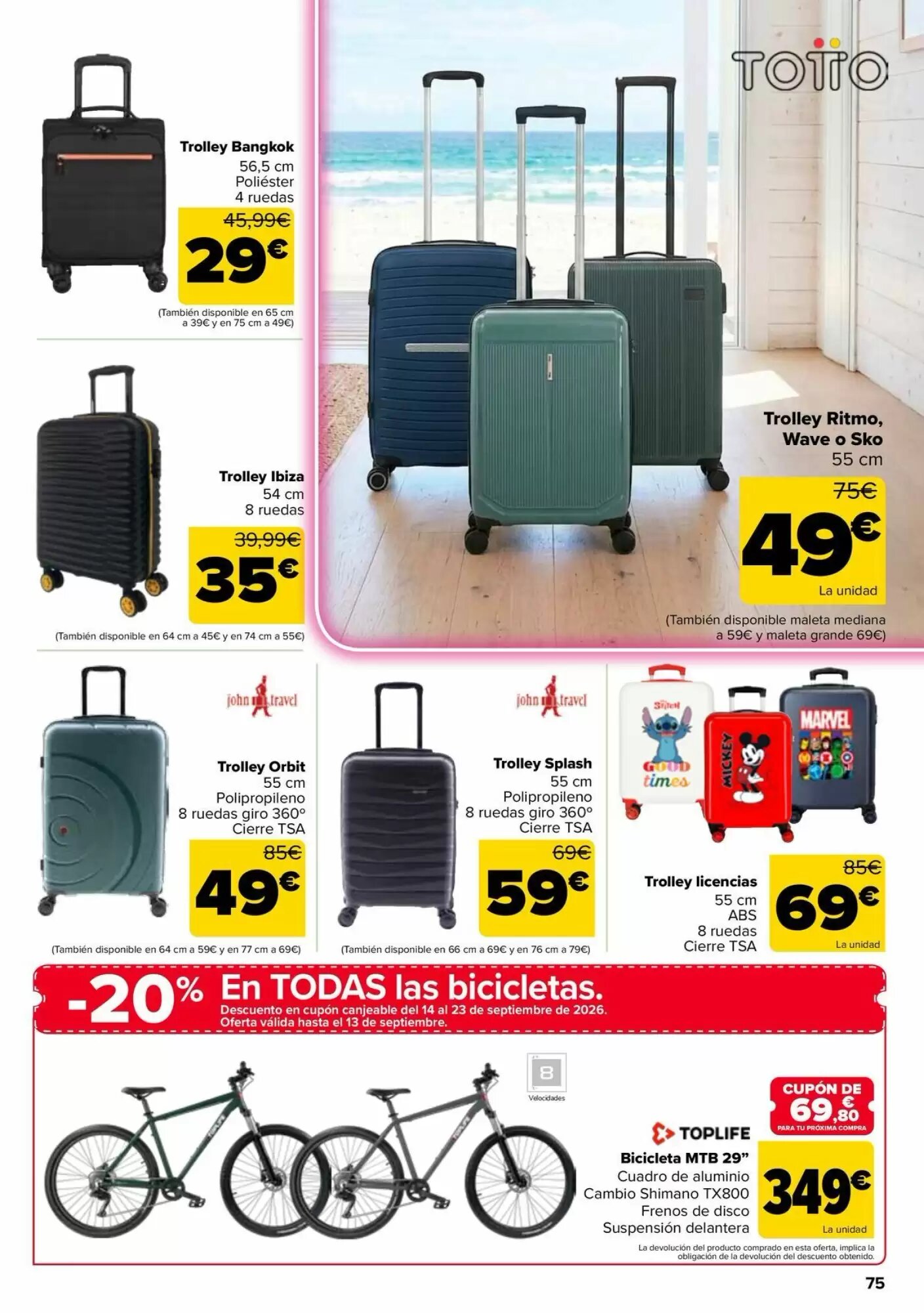 Folleto promocional de Carrefour válido desde el 26/08/2026 - Página 75.