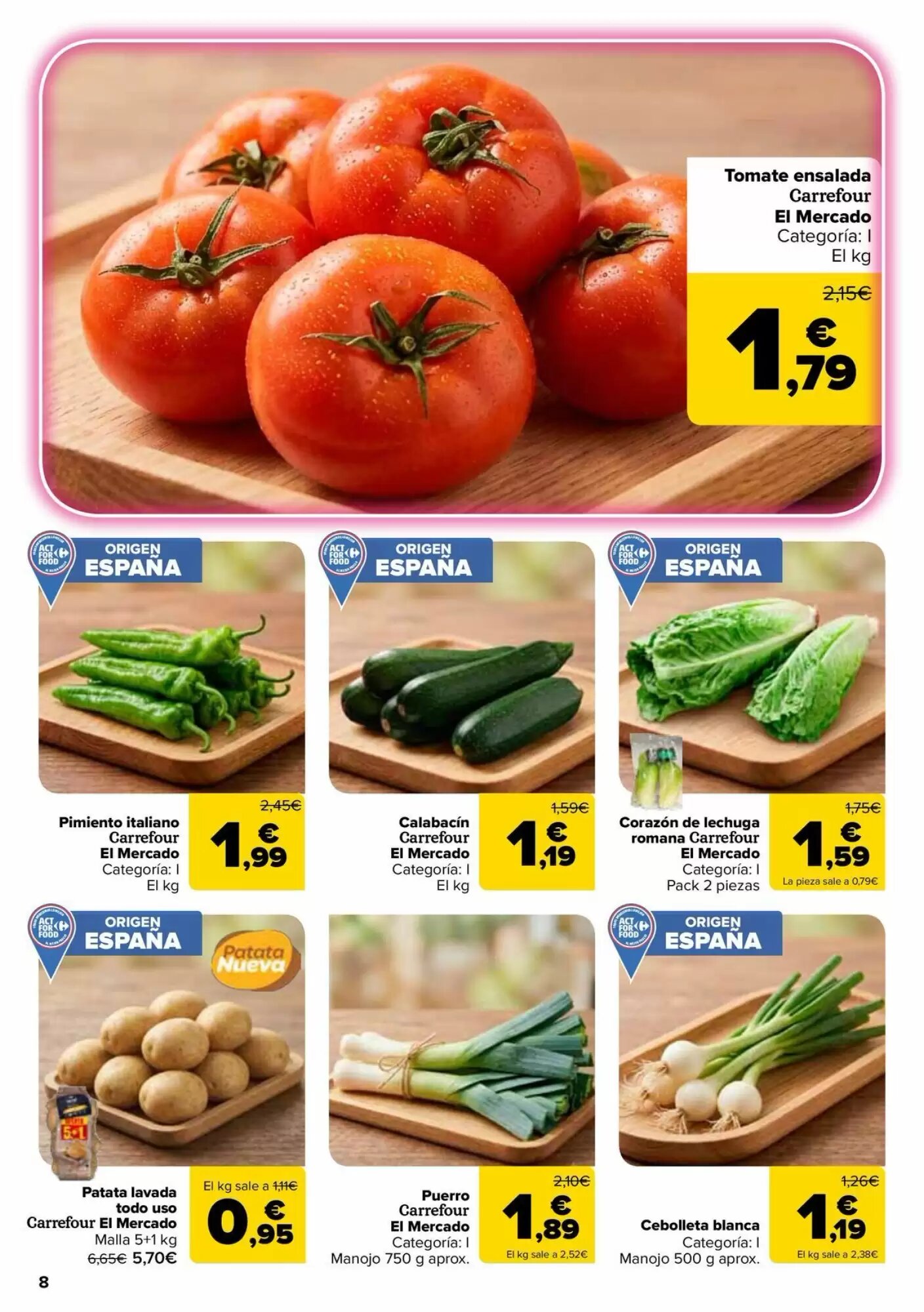 Folleto promocional de Carrefour válido desde el 26/08/2026 - Página 8.