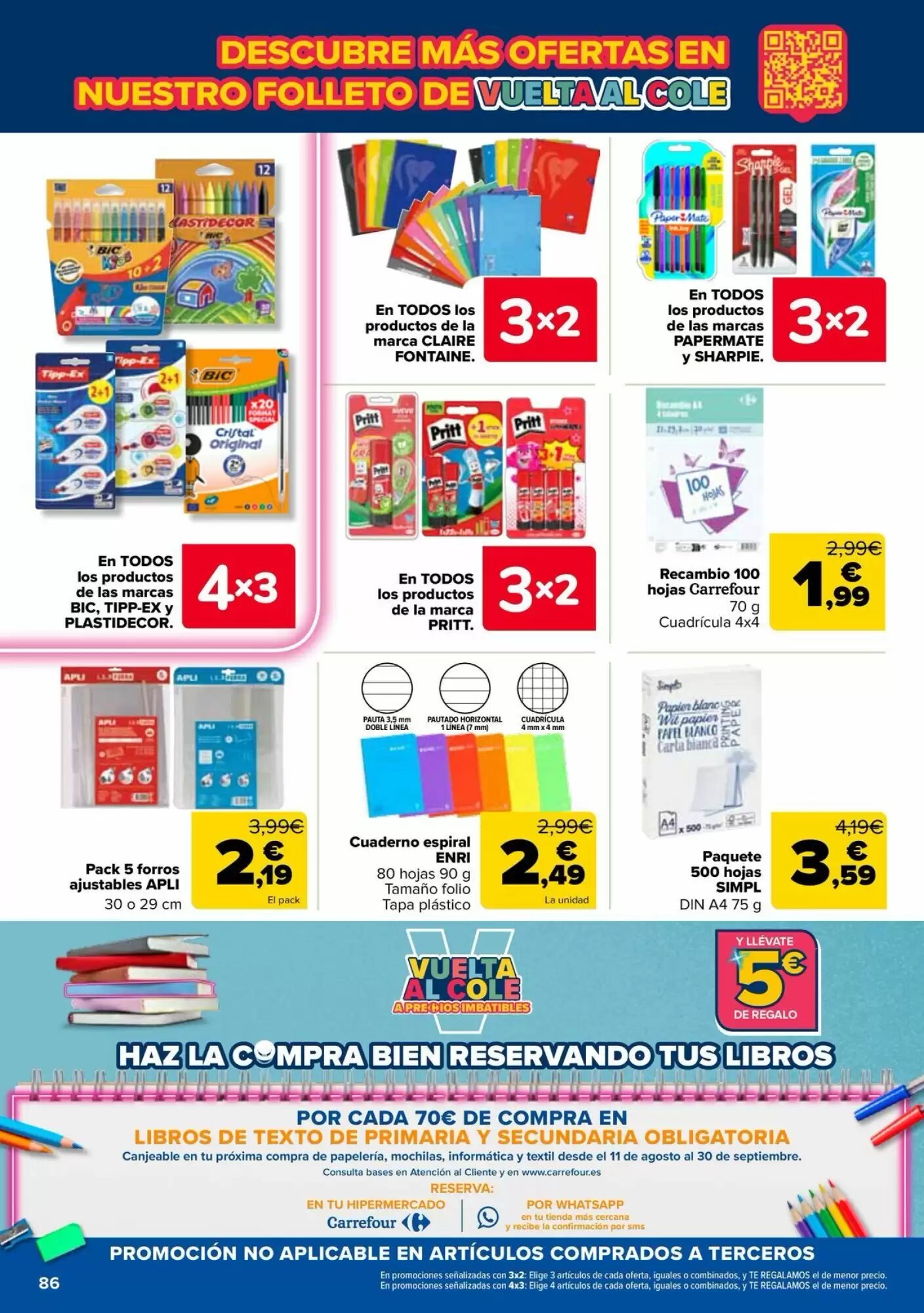 Folleto promocional de Carrefour válido desde el 26/08/2026 - Página 86.