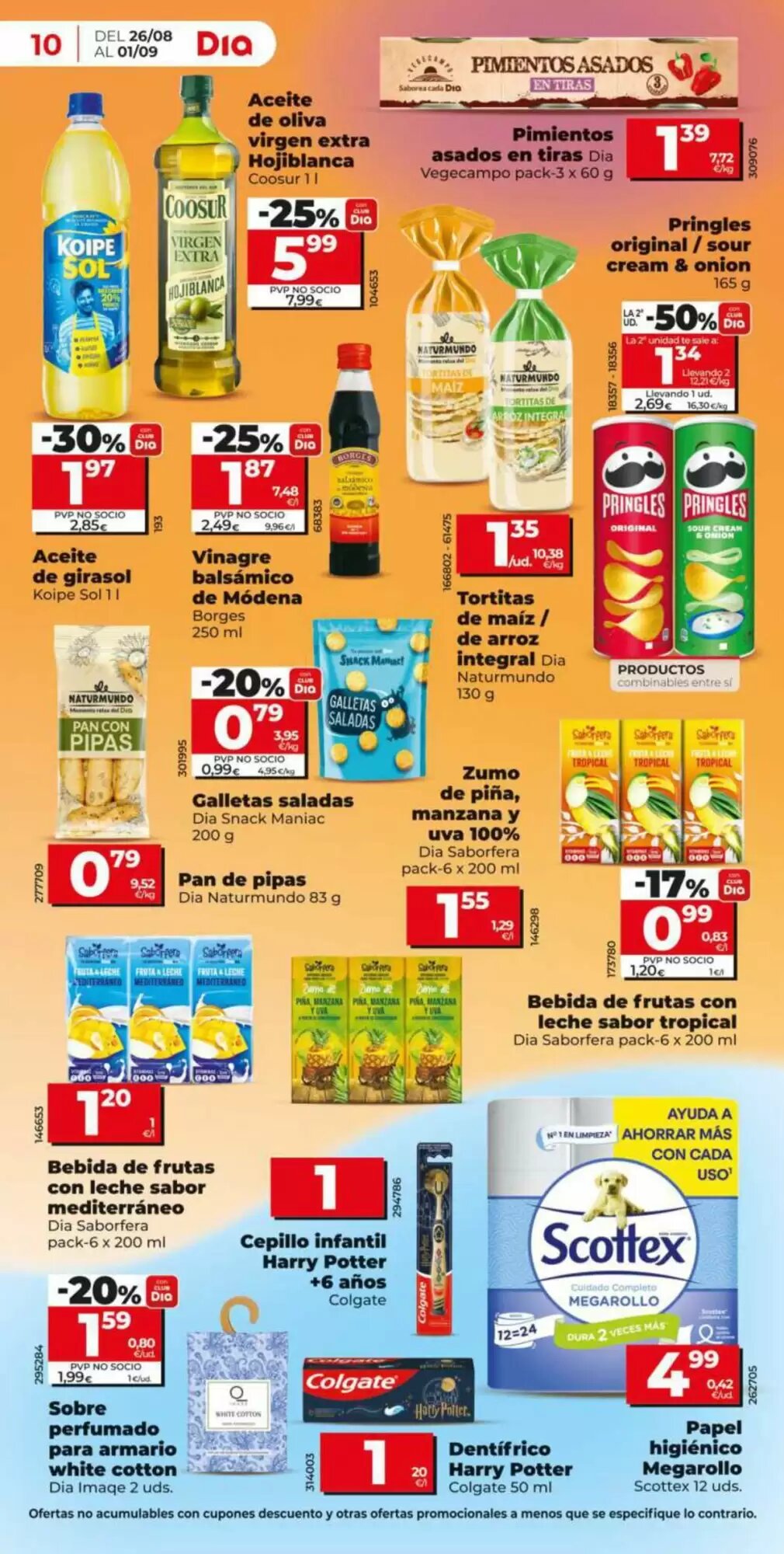 Folleto promocional de Dia válido desde el 26/08/2026 - Página 10.