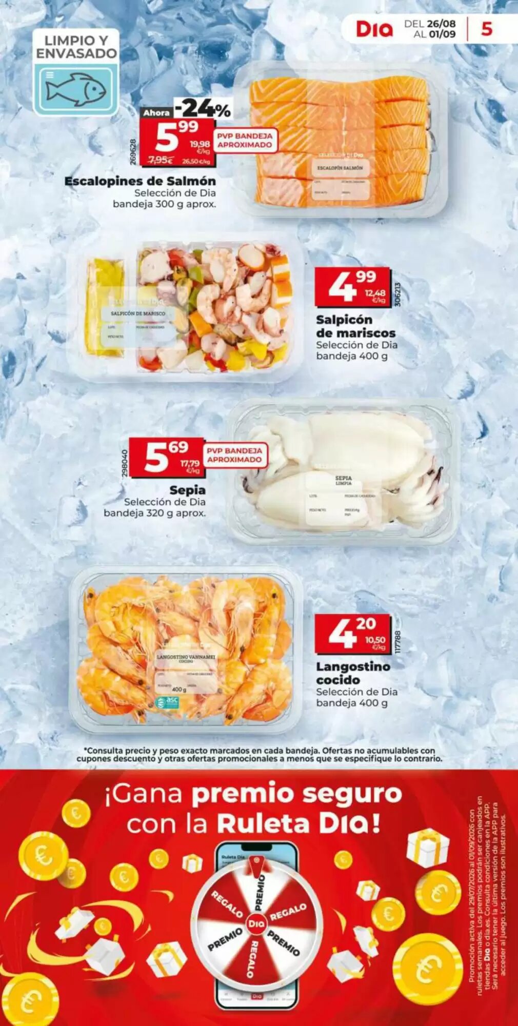 Folleto promocional de Dia válido desde el 26/08/2026 - Página 5.