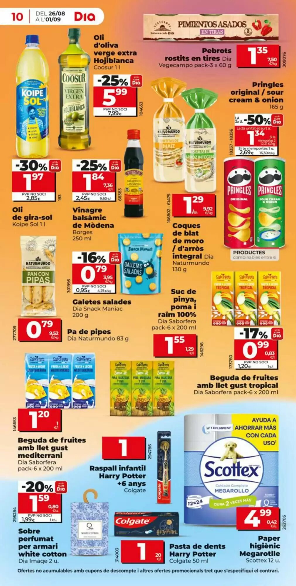 Folleto promocional de Hipercor válido desde el 26/08/2026 - Página 10.