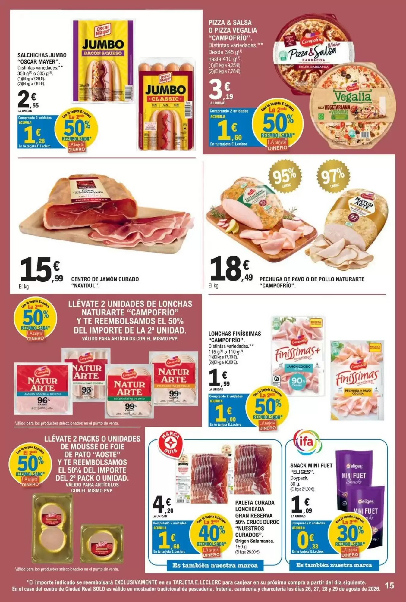 Folleto promocional de Supercor válido desde el 26/08/2026 - Página 15.
