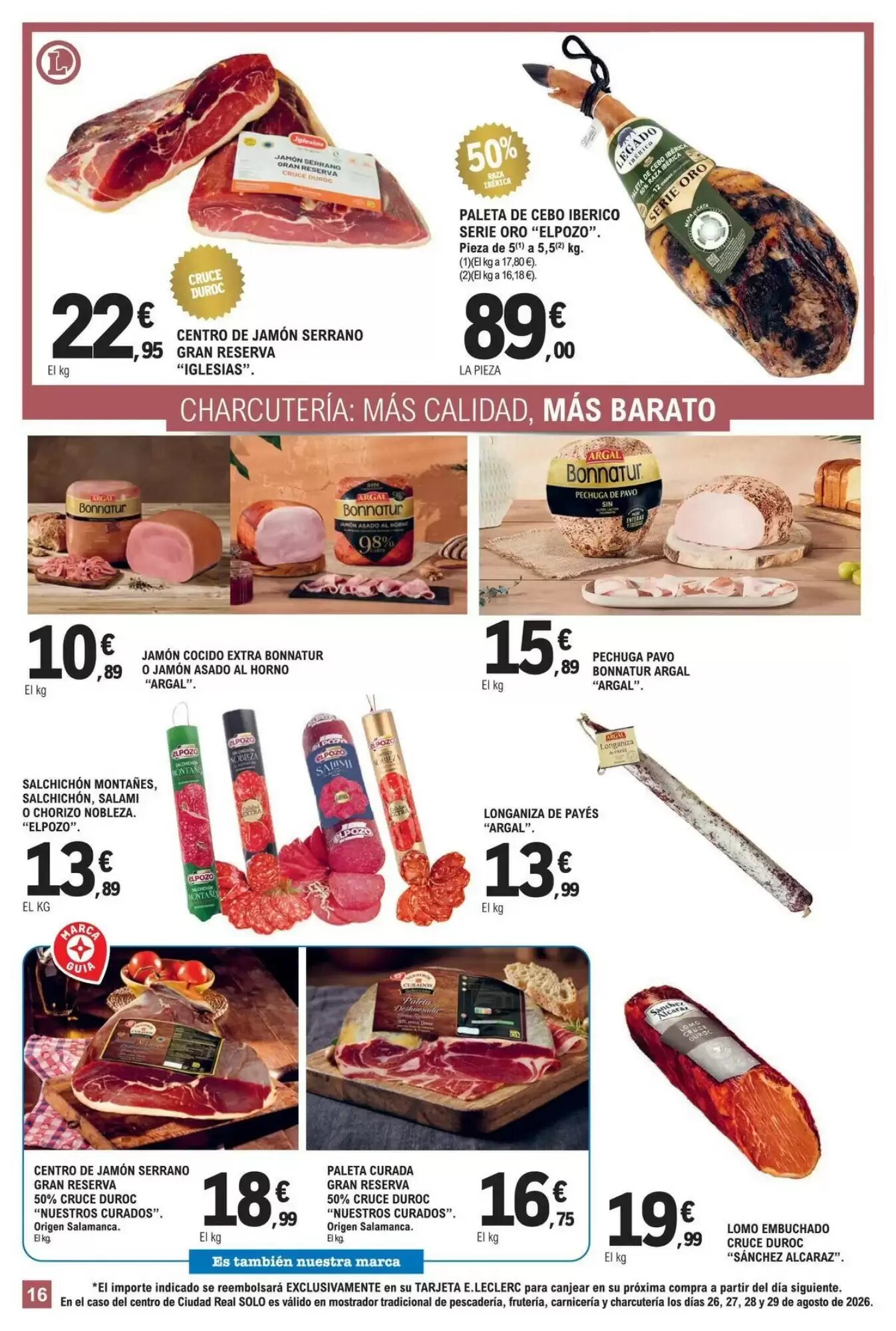 Folleto promocional de Supercor válido desde el 26/08/2026 - Página 16.