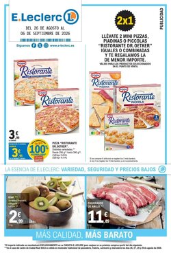 Folleto promocional de Supercor válido desde el 26/08/2026