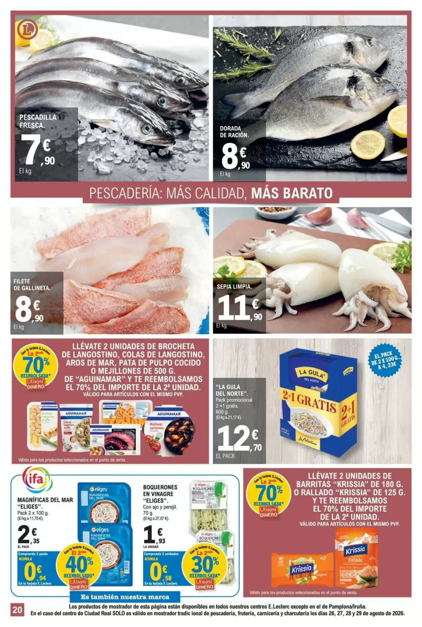 Folleto promocional de Supercor válido desde el 26/08/2026 - Página 20.