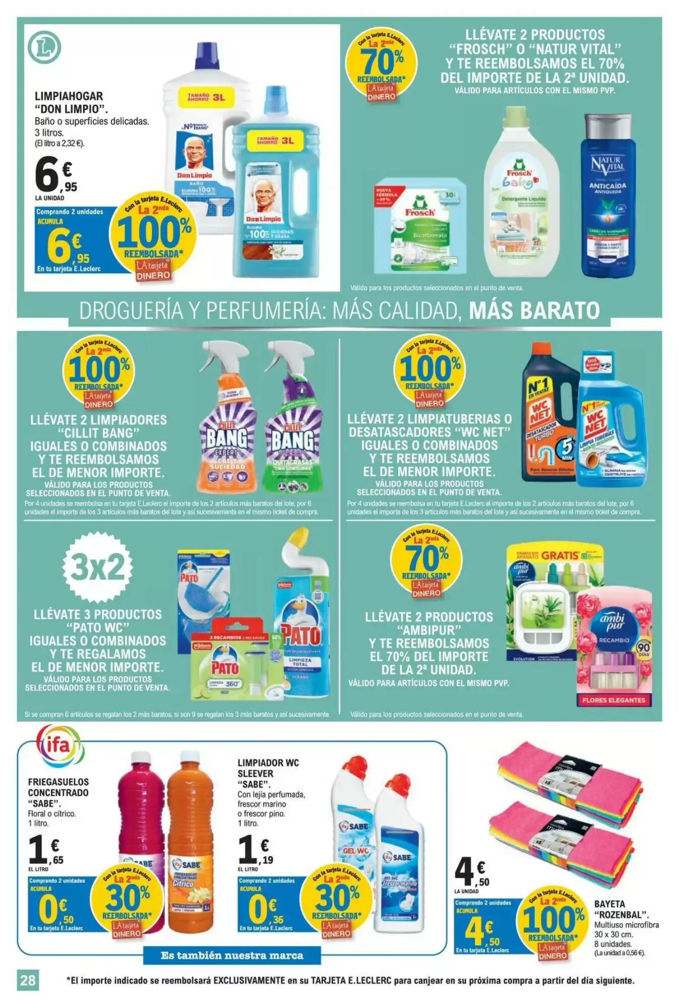 Folleto promocional de Supercor válido desde el 26/08/2026 - Página 28.