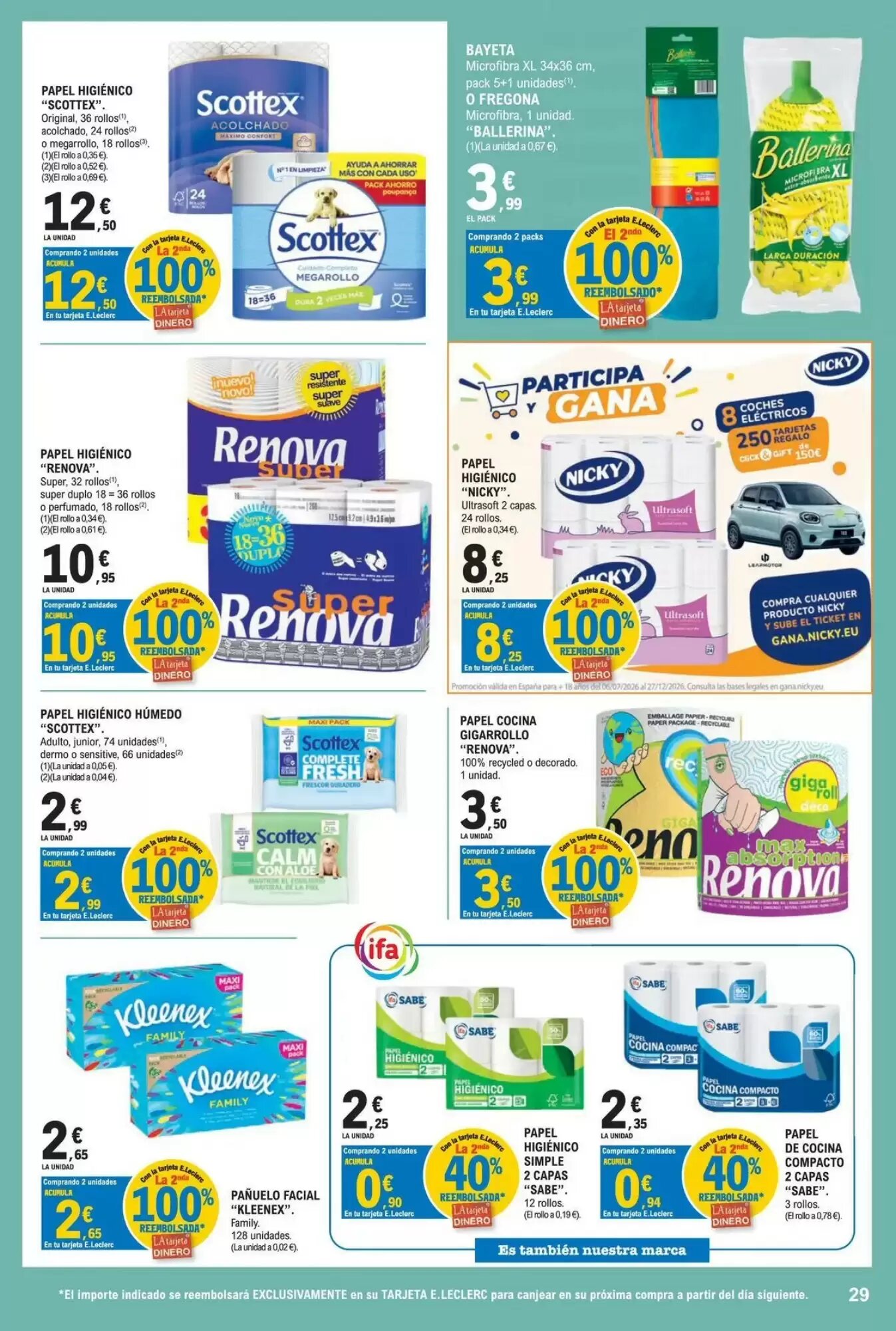 Folleto promocional de Supercor válido desde el 26/08/2026 - Página 29.