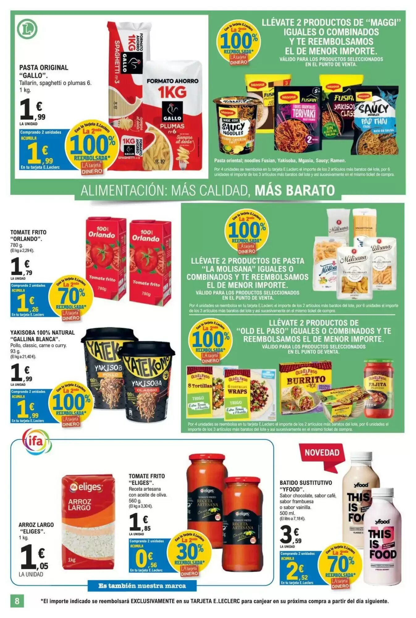 Folleto promocional de Supercor válido desde el 26/08/2026 - Página 8.
