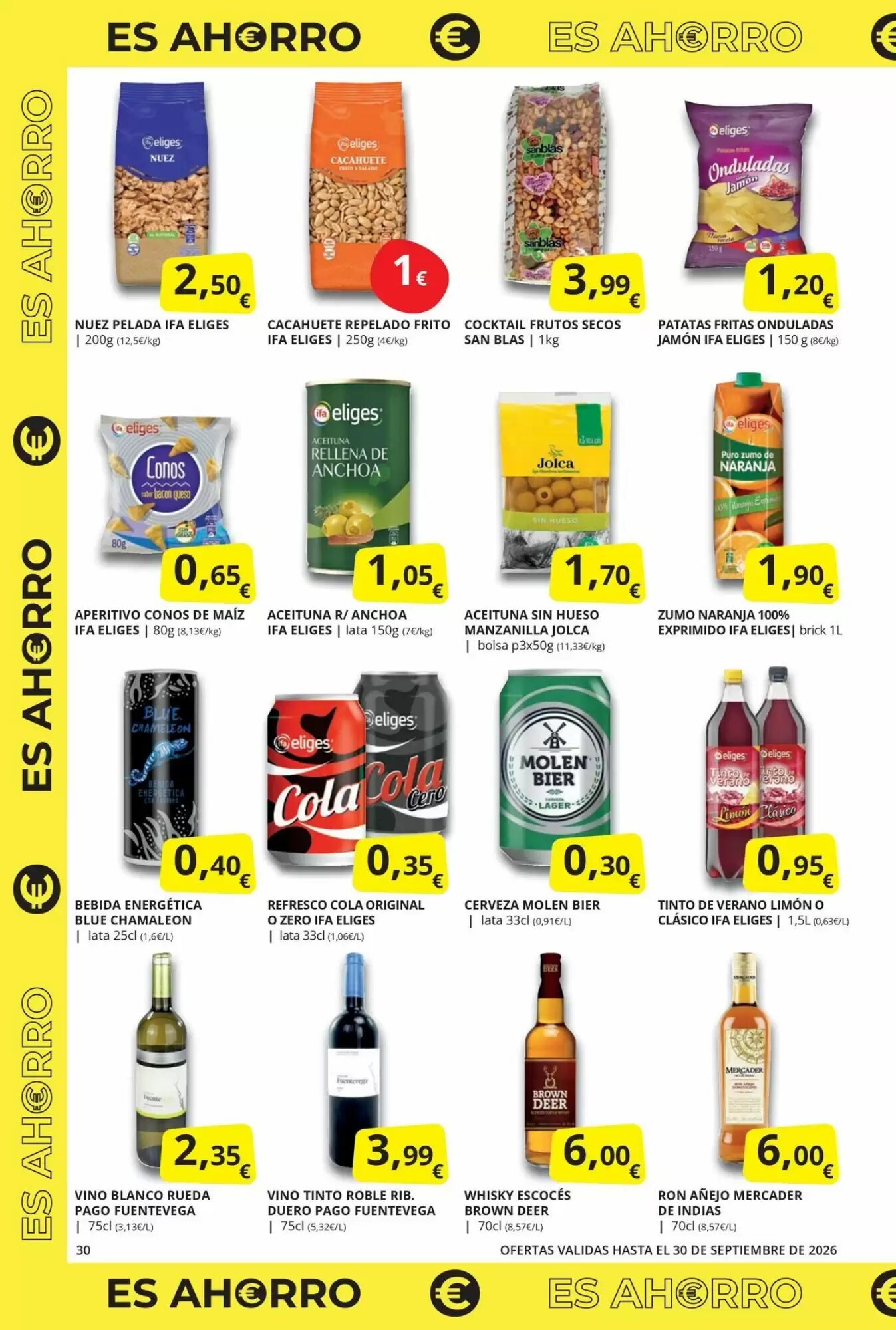 Folleto promocional de Dia válido desde el 26/08/2026 - Página 30.