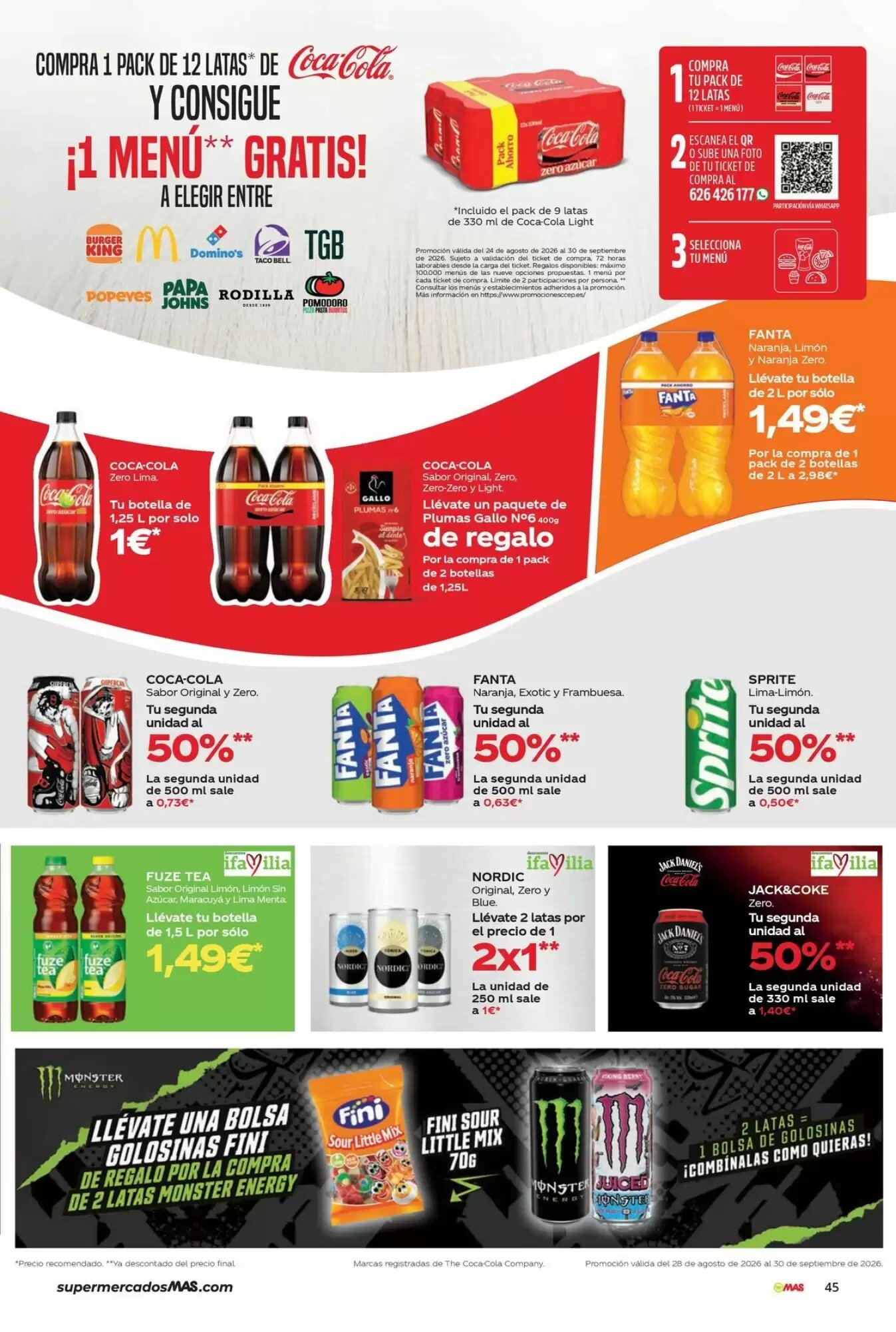 Folleto promocional de Dia válido desde el 26/08/2026 - Página 45.