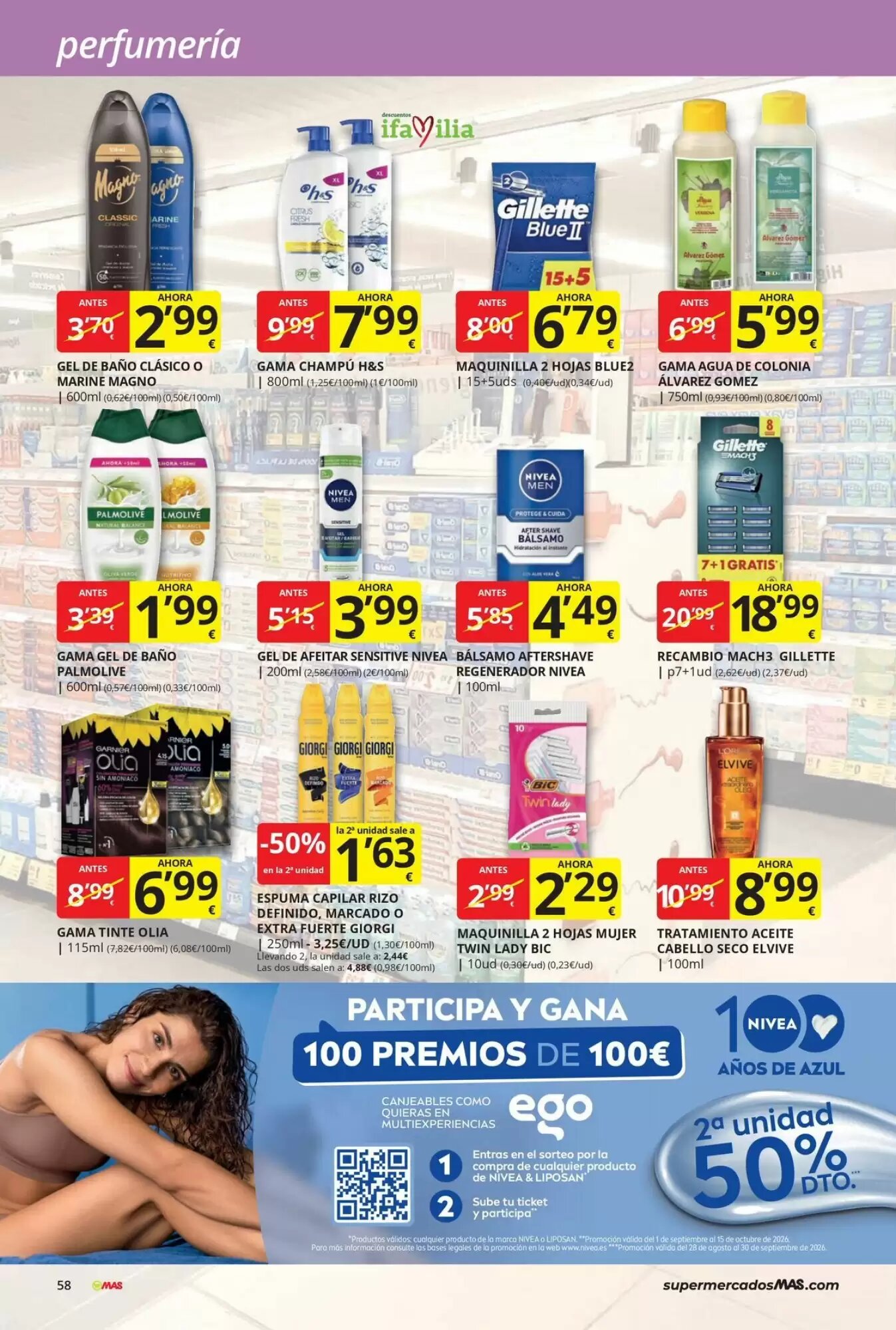 Folleto promocional de Dia válido desde el 26/08/2026 - Página 58.
