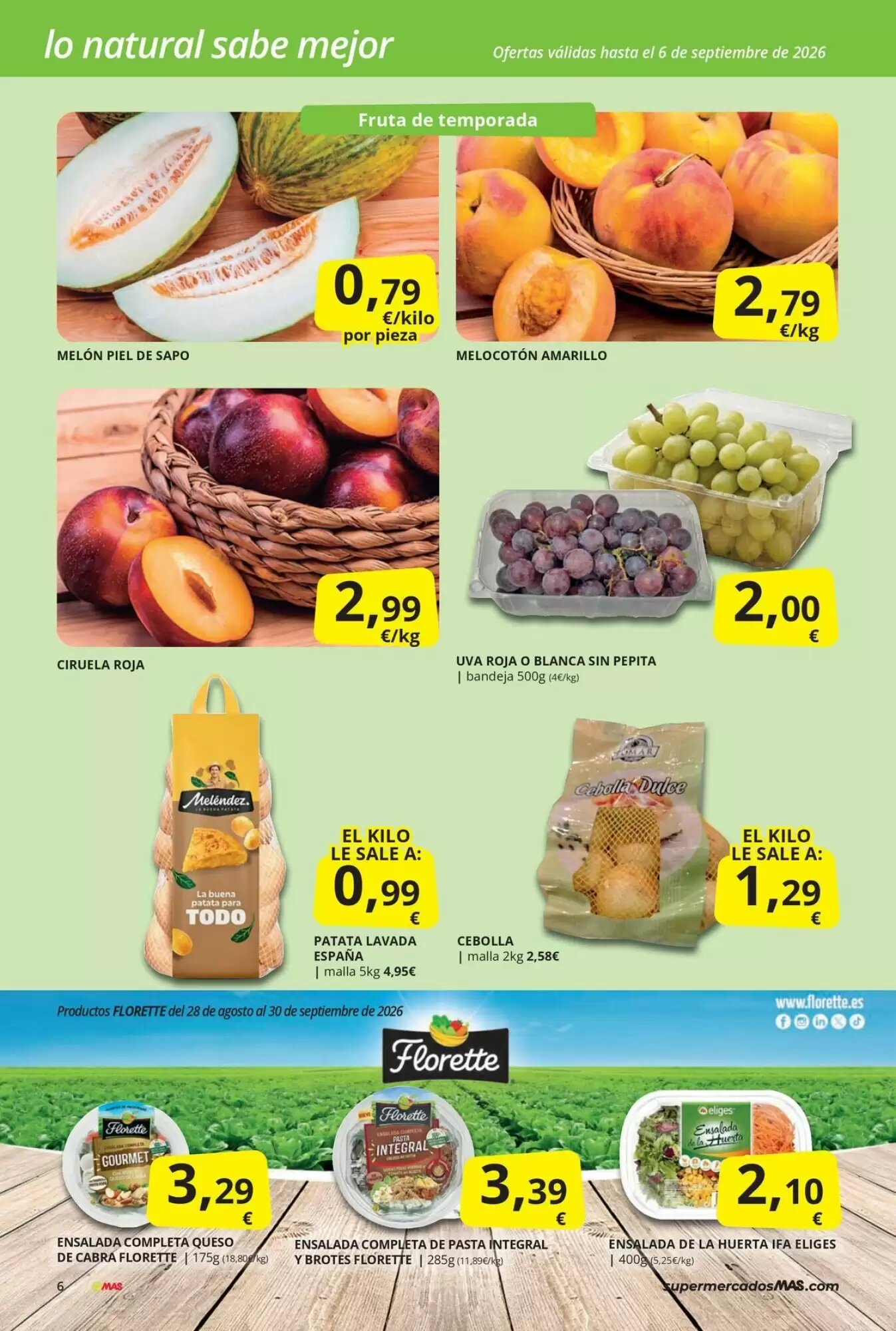 Folleto promocional de Dia válido desde el 26/08/2026 - Página 6.