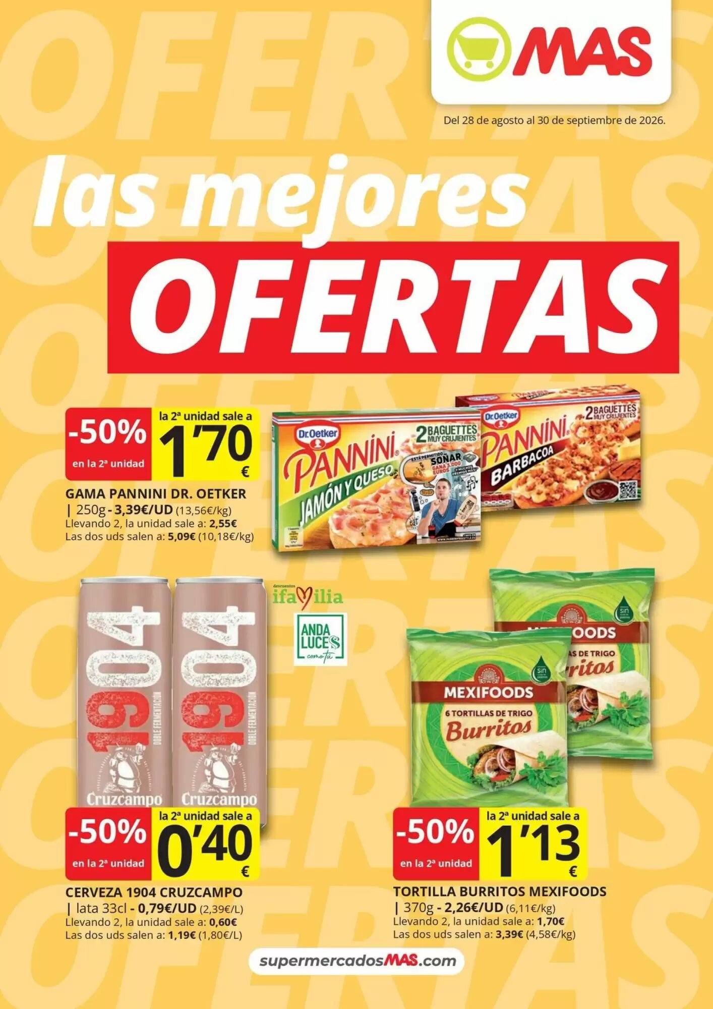Folleto promocional de Dia válido desde el 26/08/2026 - Página 1.