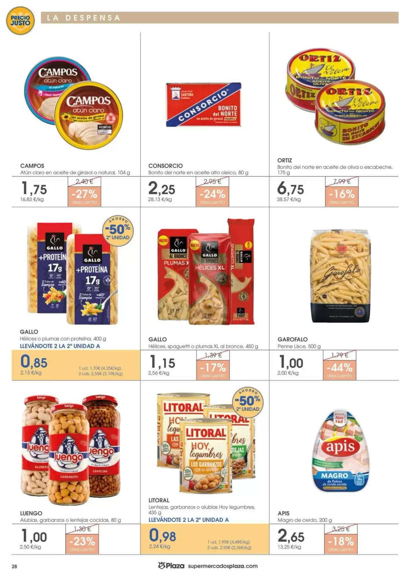 Folleto promocional de Dia válido desde el 26/08/2026 - Página 28.