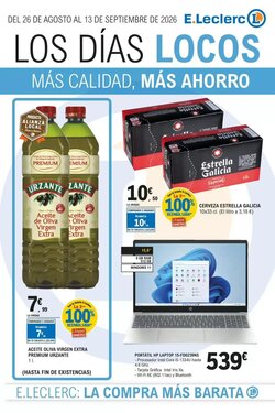 Folleto promocional de Clarel válido desde el 26/08/2026