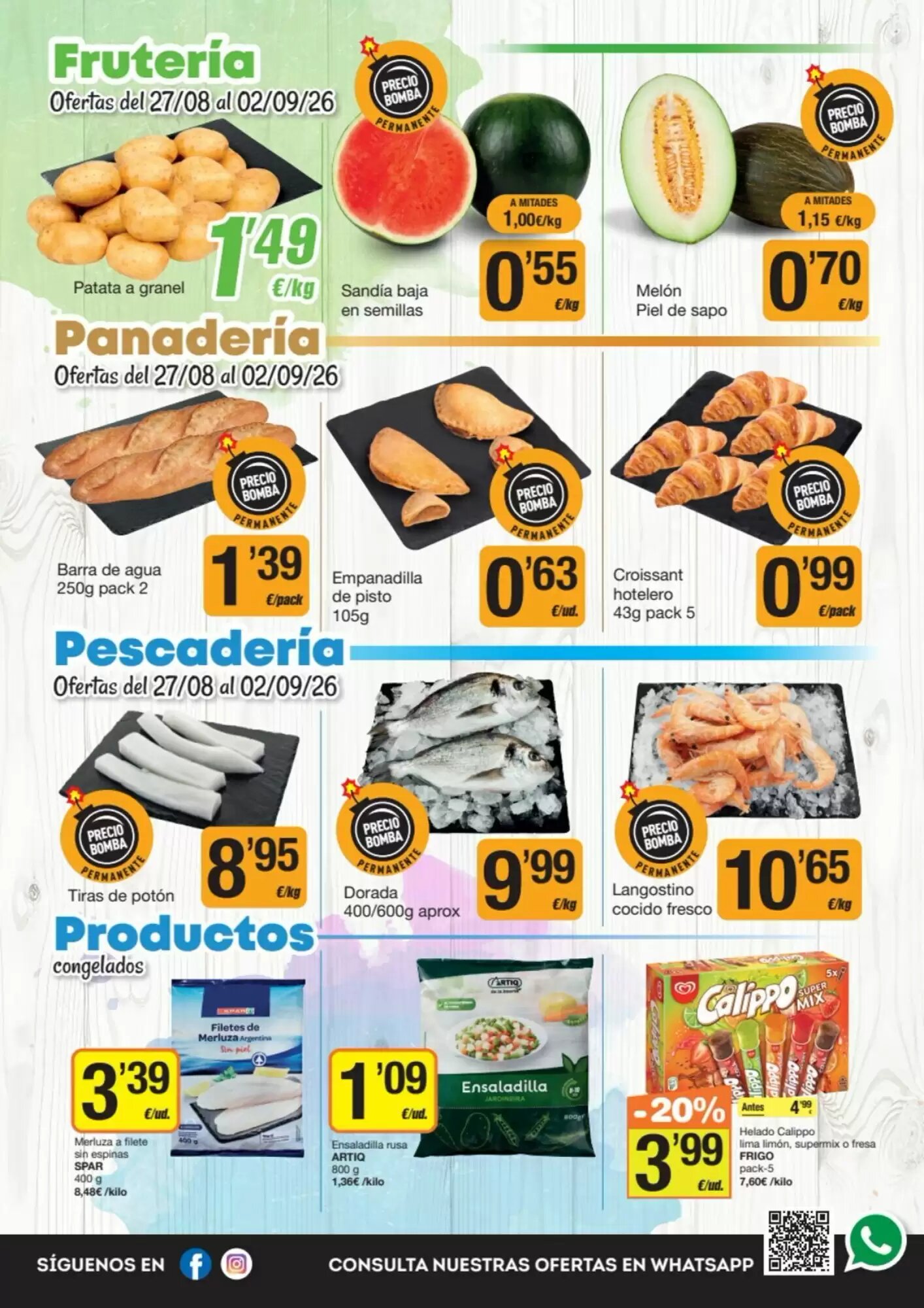 Folleto promocional de Hiper Usera válido desde el 26/08/2026 - Página 2.