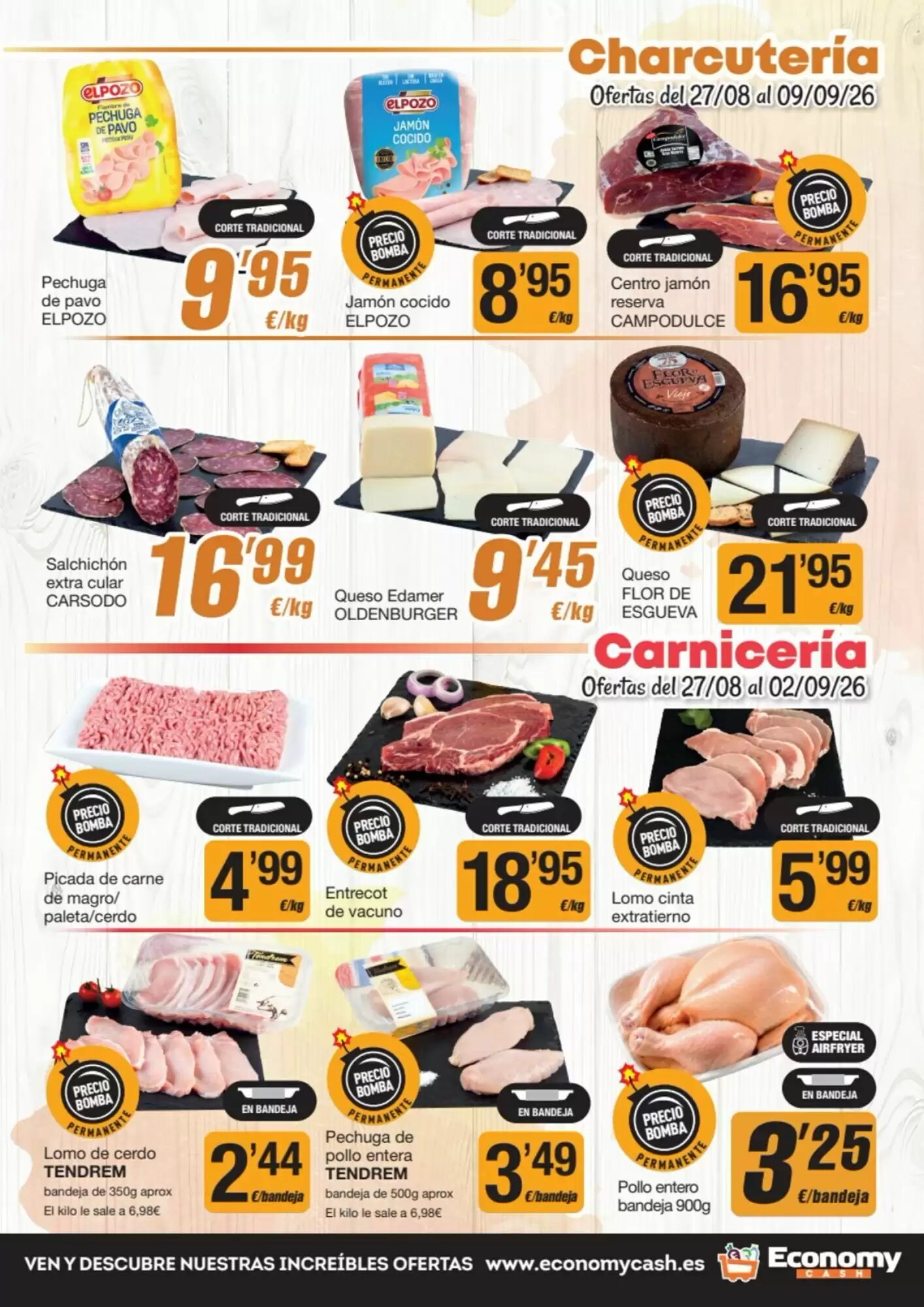 Folleto promocional de Hiper Usera válido desde el 26/08/2026 - Página 3.