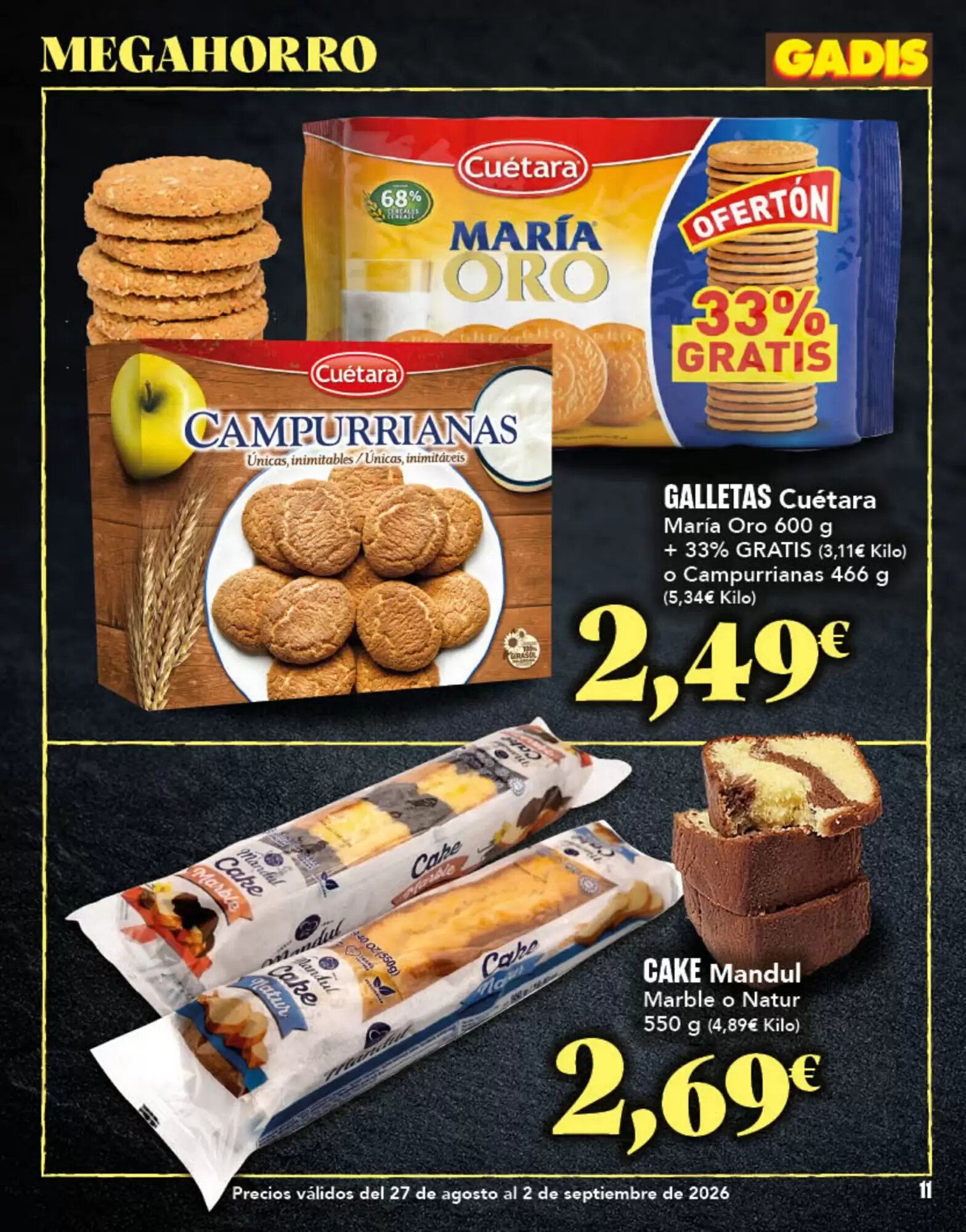 Folleto promocional de E.Leclerc válido desde el 26/08/2026 - Página 11.