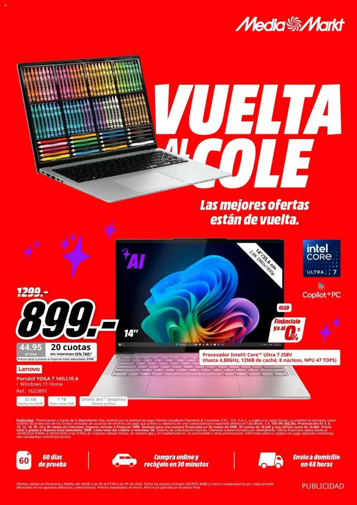 Folleto promocional de E.Leclerc válido desde el 26/08/2026 - Página 1.