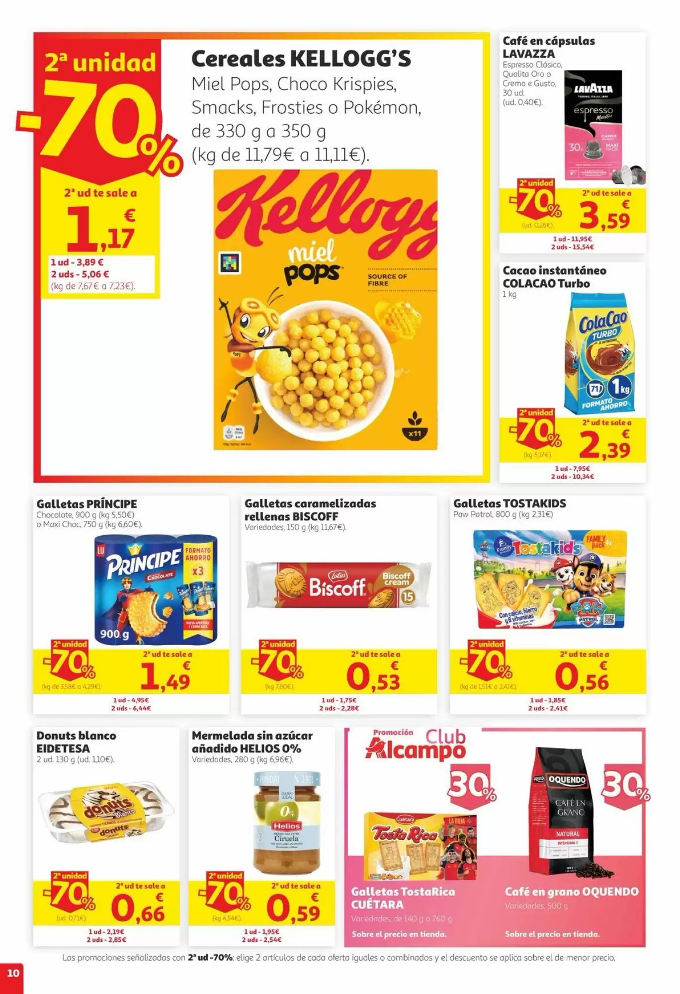 Folleto promocional de Alcampo válido desde el 27/08/2026 - Página 10.