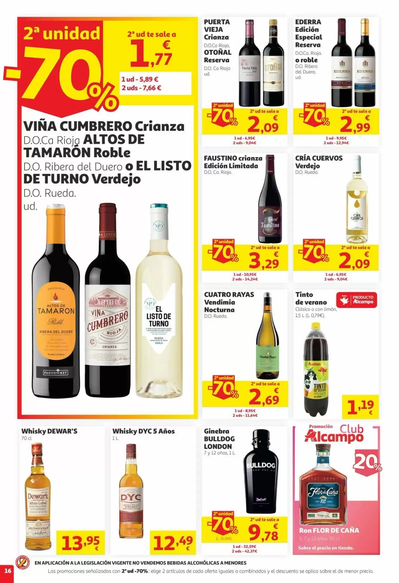 Folleto promocional de Alcampo válido desde el 27/08/2026 - Página 16.
