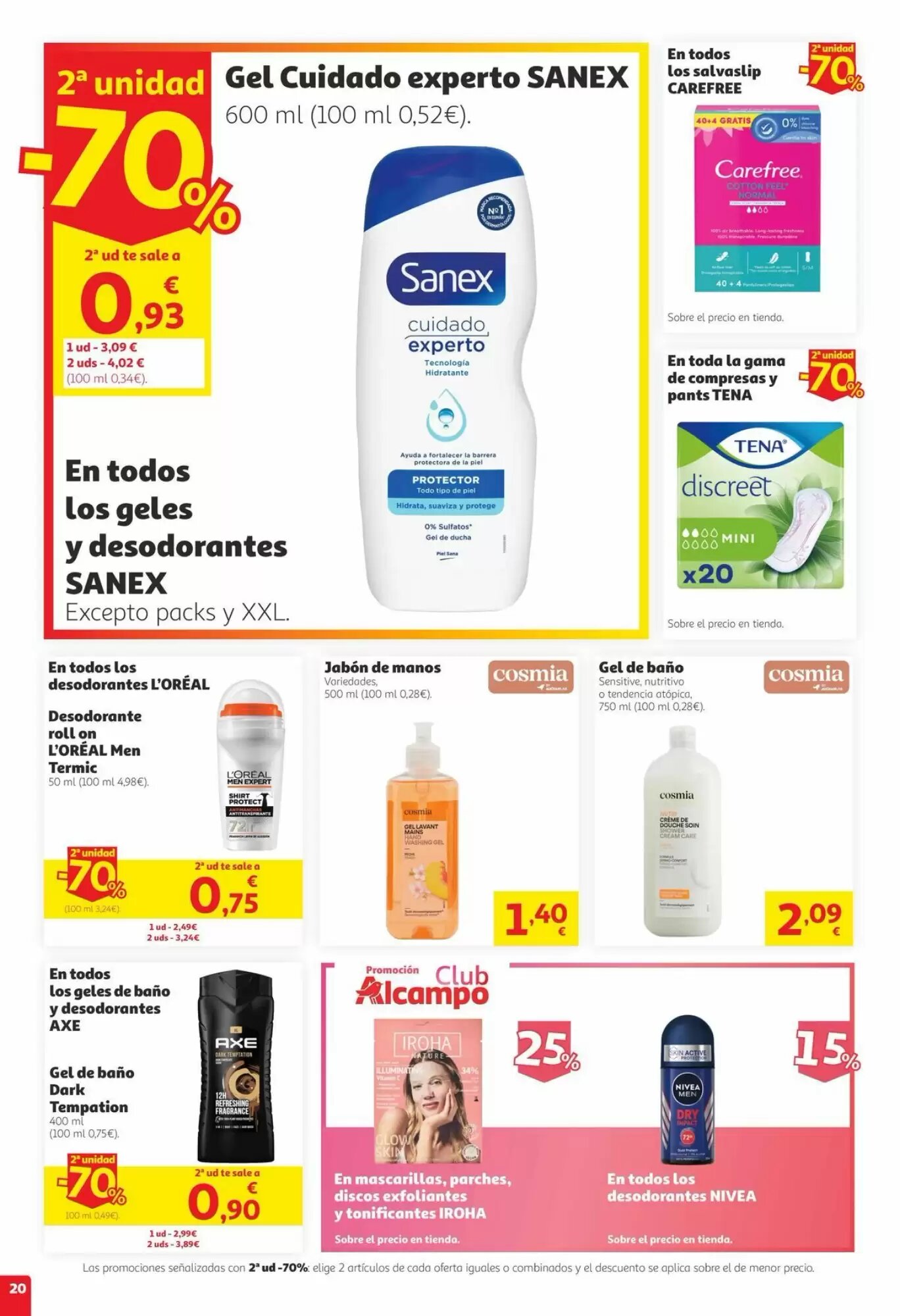 Folleto promocional de Alcampo válido desde el 27/08/2026 - Página 20.