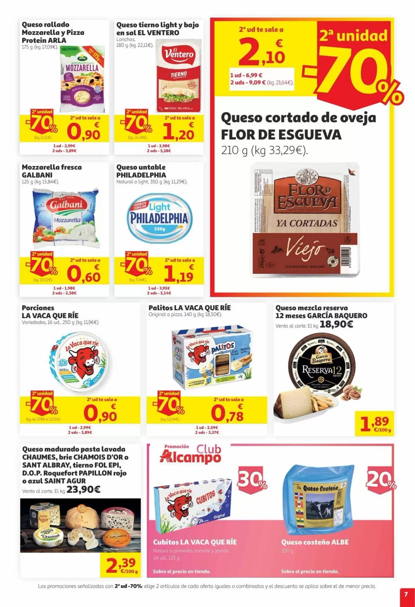 Folleto promocional de Alcampo válido desde el 27/08/2026 - Página 7.