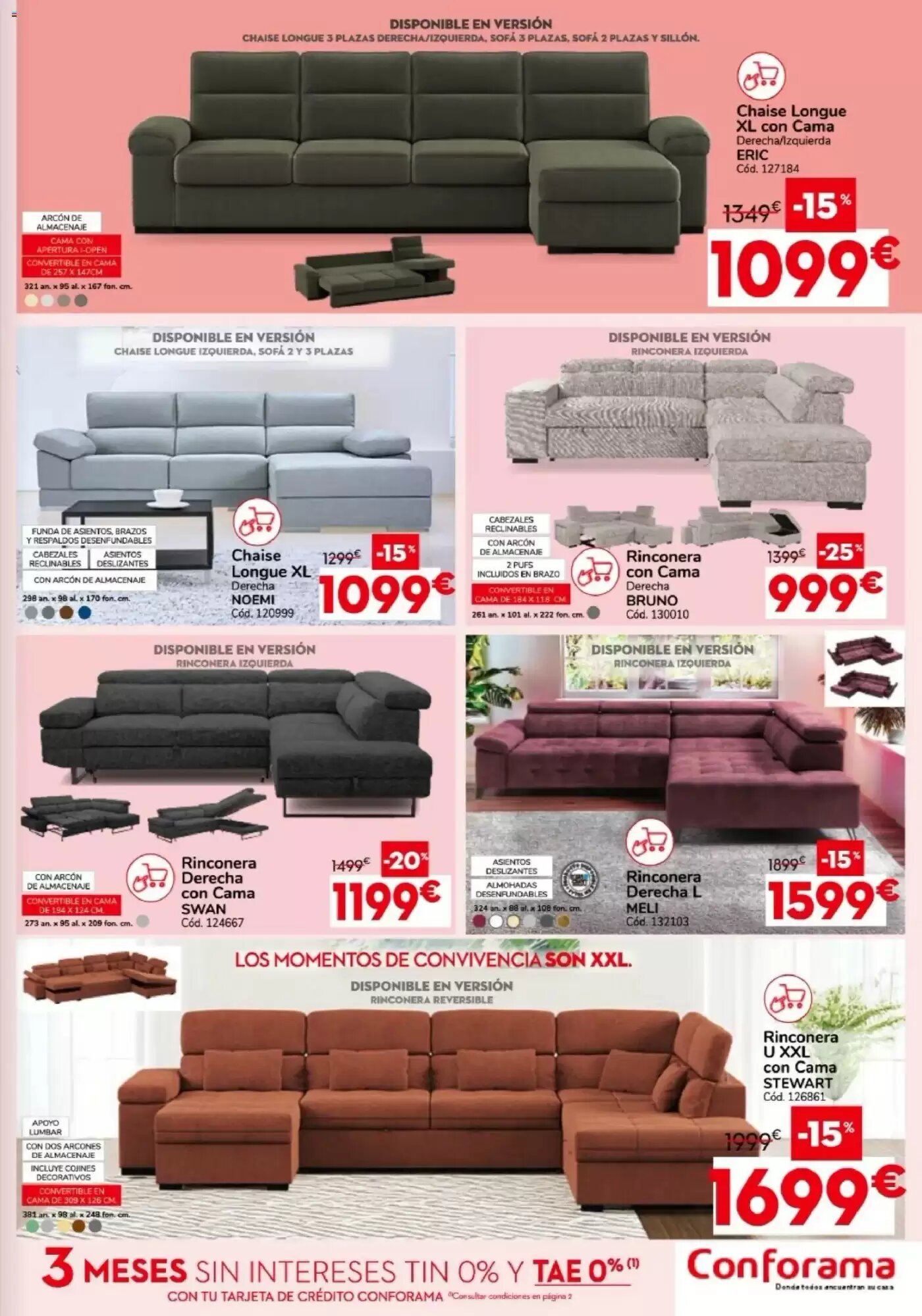 Folleto promocional de Conforama válido desde el 27/08/2026 - Página 3.