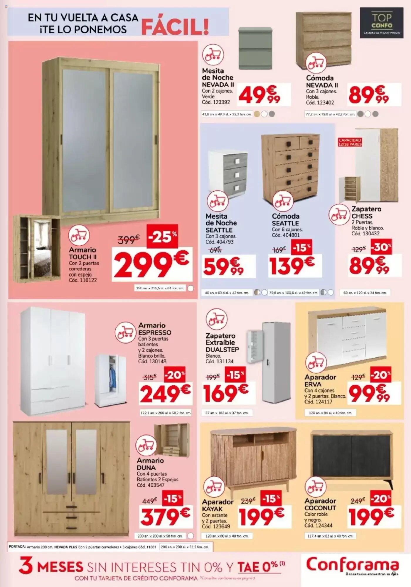Folleto promocional de Conforama válido desde el 27/08/2026 - Página 9.